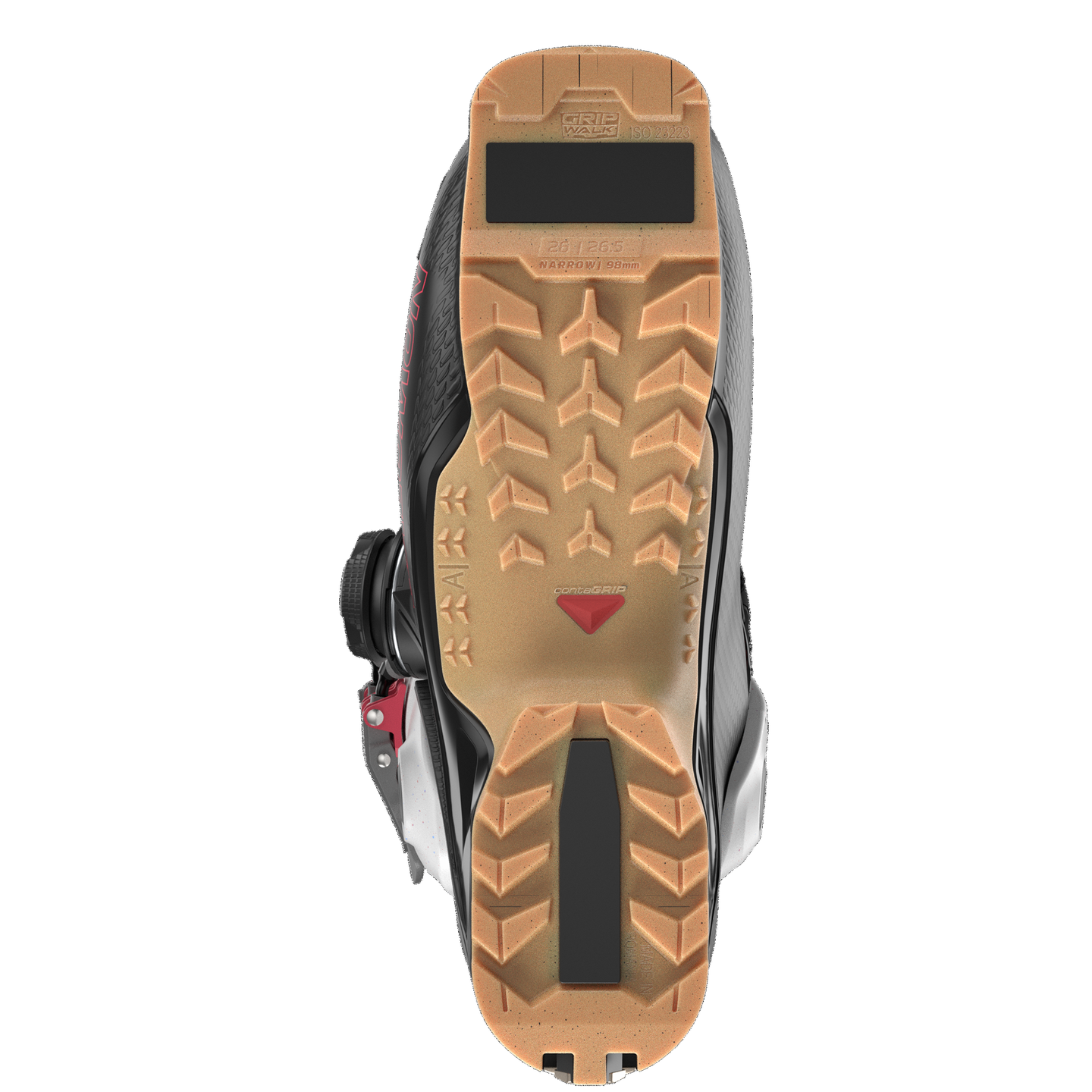 Мужские горнолыжные ботинки Salomon Shift Alpha Boa® 110, цвет: Чёрный / Серый — фото 3