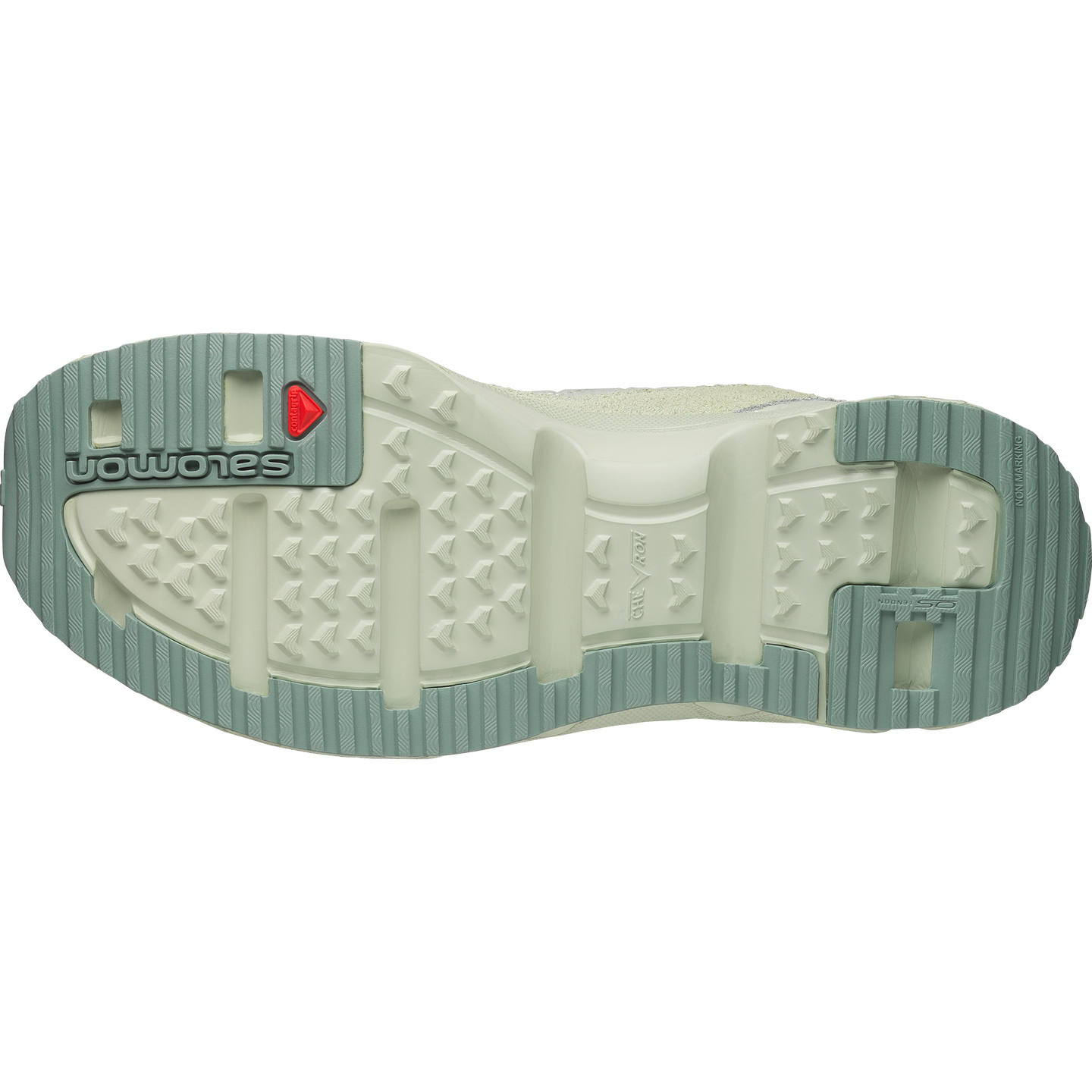 Сандалии Salomon RX Slide 3.0 ATQ, цвет: Морской пенный / Зелёный — фото 5