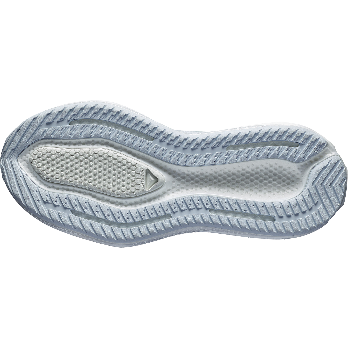 Женские кроссовки Salomon Aero Glide 4, цвет: Белый / Синий — фото 7