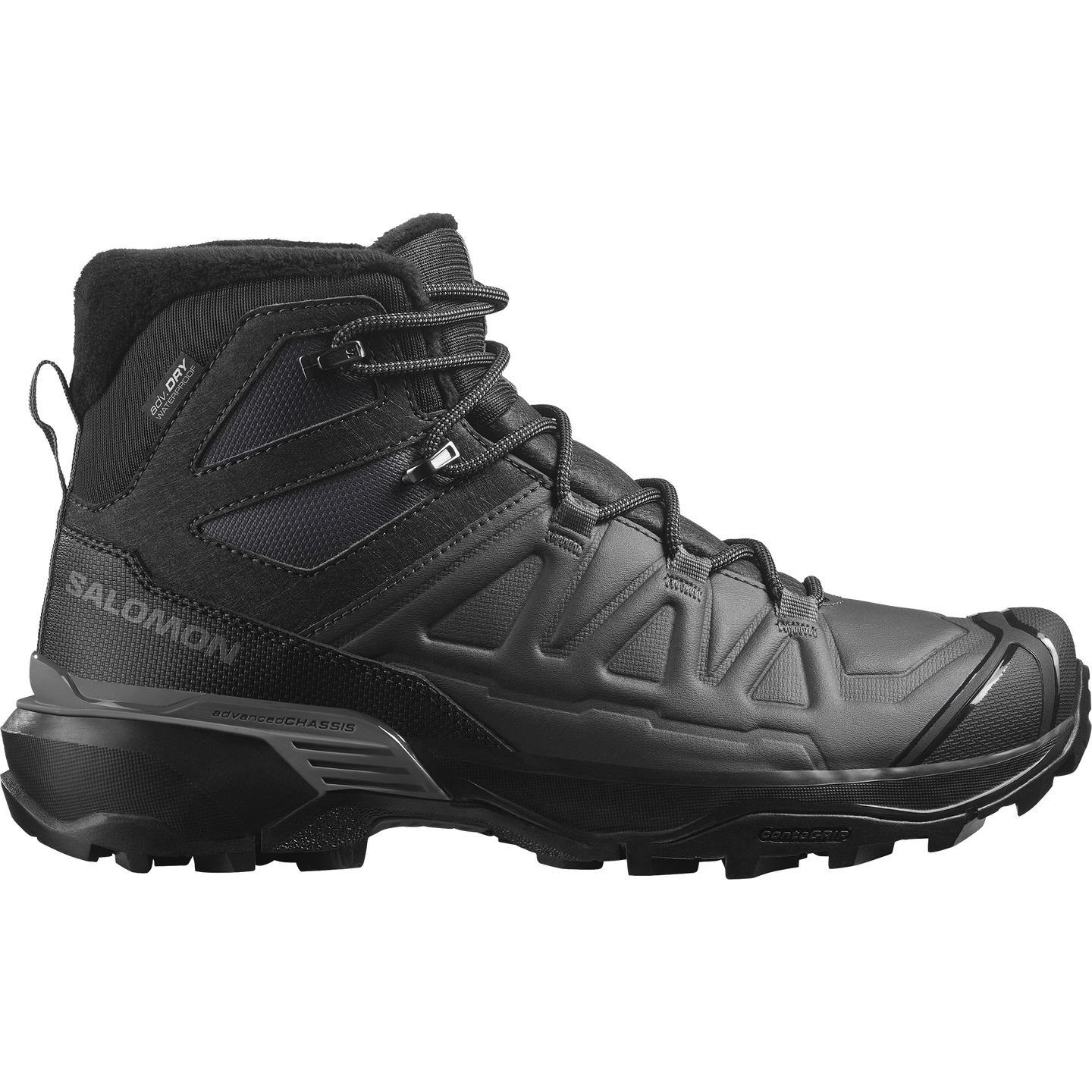 Ботинки Salomon X Ultra Snowpilot водонепроницаемые, цвет: Чёрный / Асфальтовый — фото 1