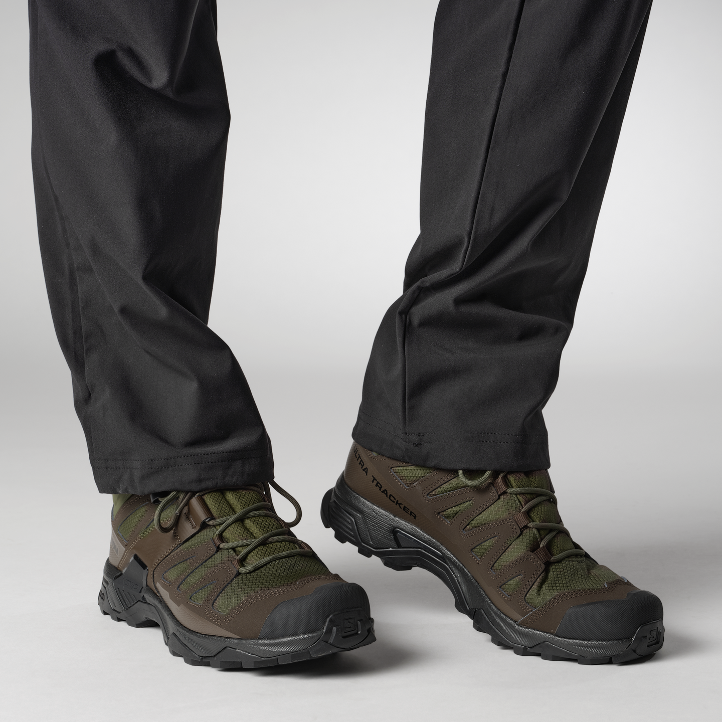 Обувь Salomon X Ultra Tracker GORE-TEX, цвет: Зелёный / Земляной коричневый — фото 4