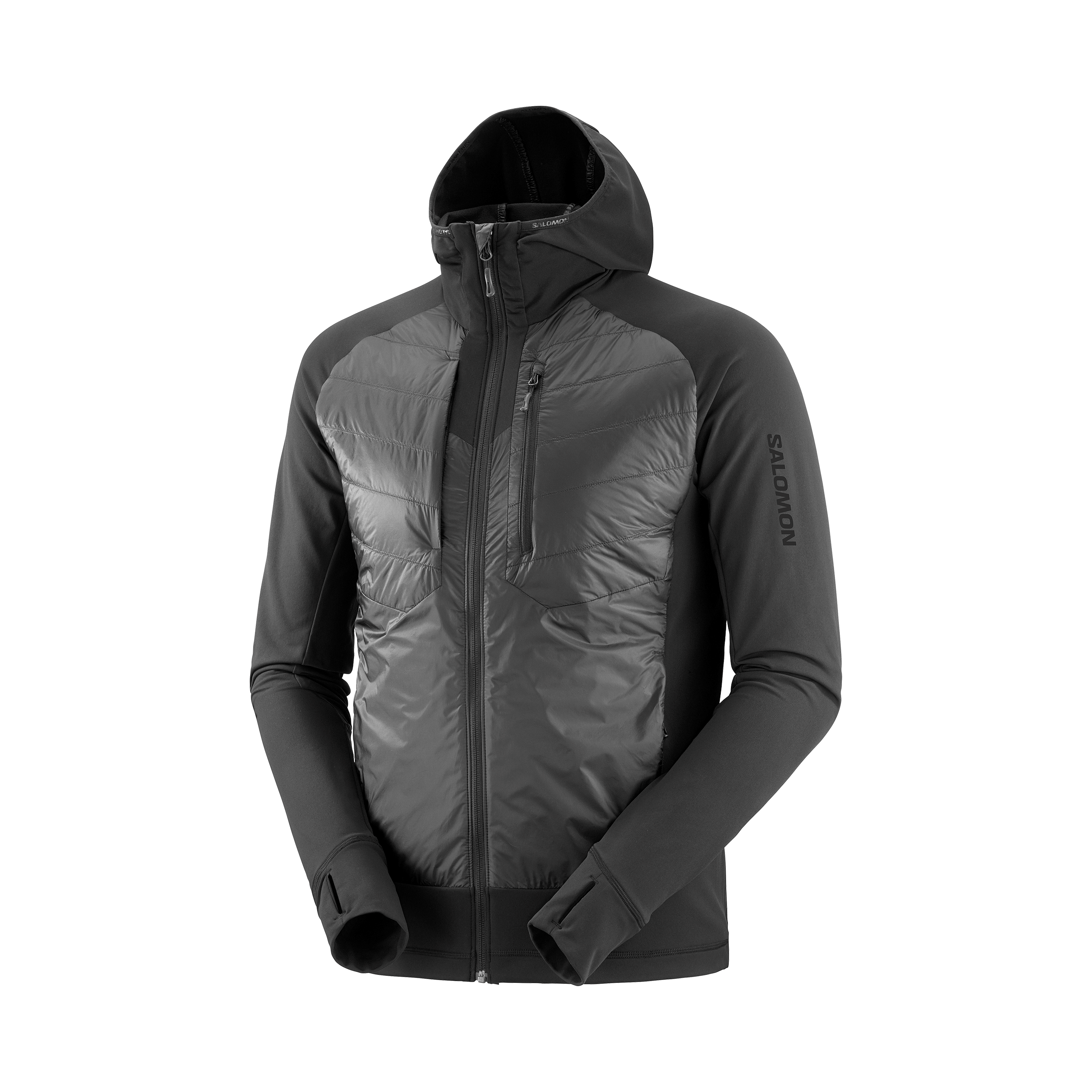 ELIXIR HYBRID Men's Insulated Hooded Jacket | Salomon