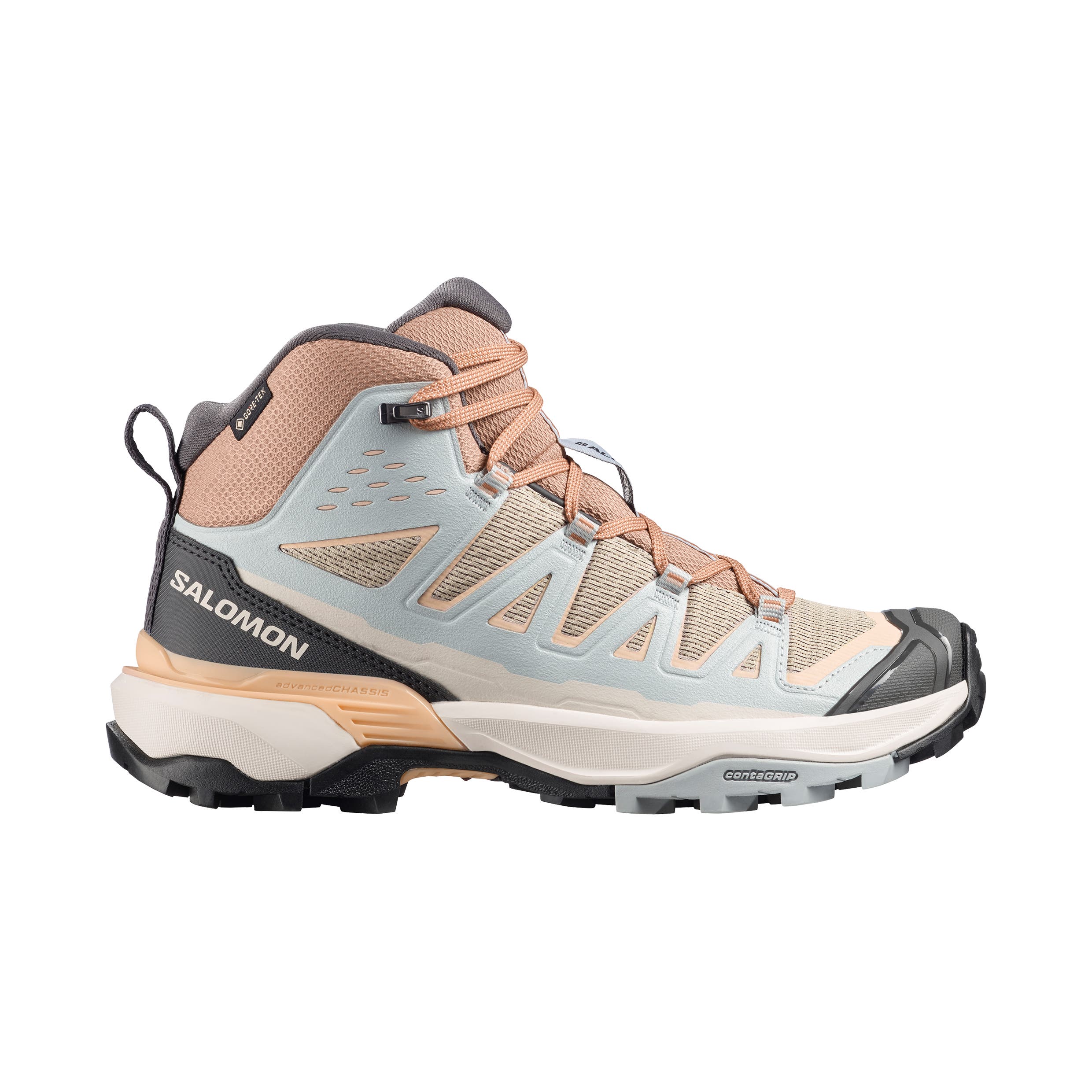 Główny obraz produktu X ULTRA 360 EDGE MID GORE-TEX - Buty do turystyki pieszej i wędrówek z plecakiem - Kobiety
