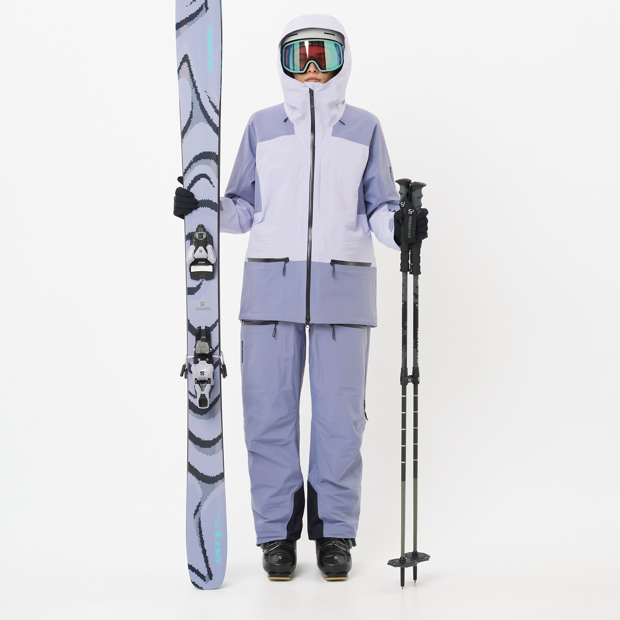 Salomon QST 118 スキー 171CM BCセット Salomon QST 118 Ski - Ski