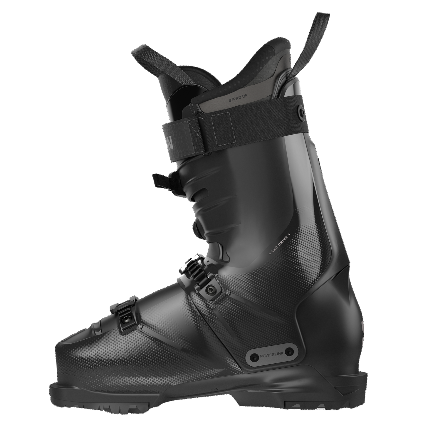 Мужские горнолыжные ботинки Salomon S/Pro Alpha C Boa 100, цвет: Чёрный / Тёмный серый — фото 3