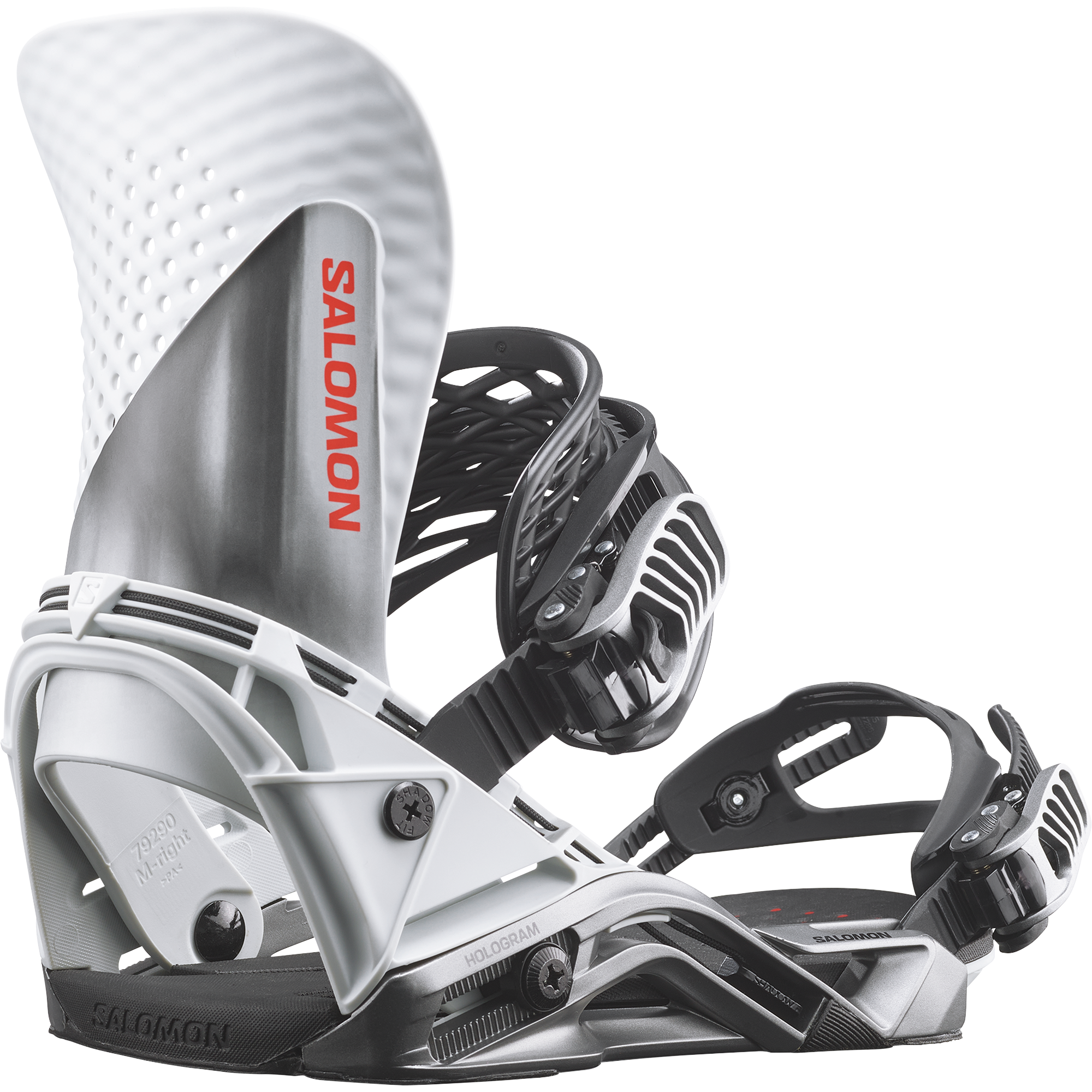Grey Metallic / White / Red