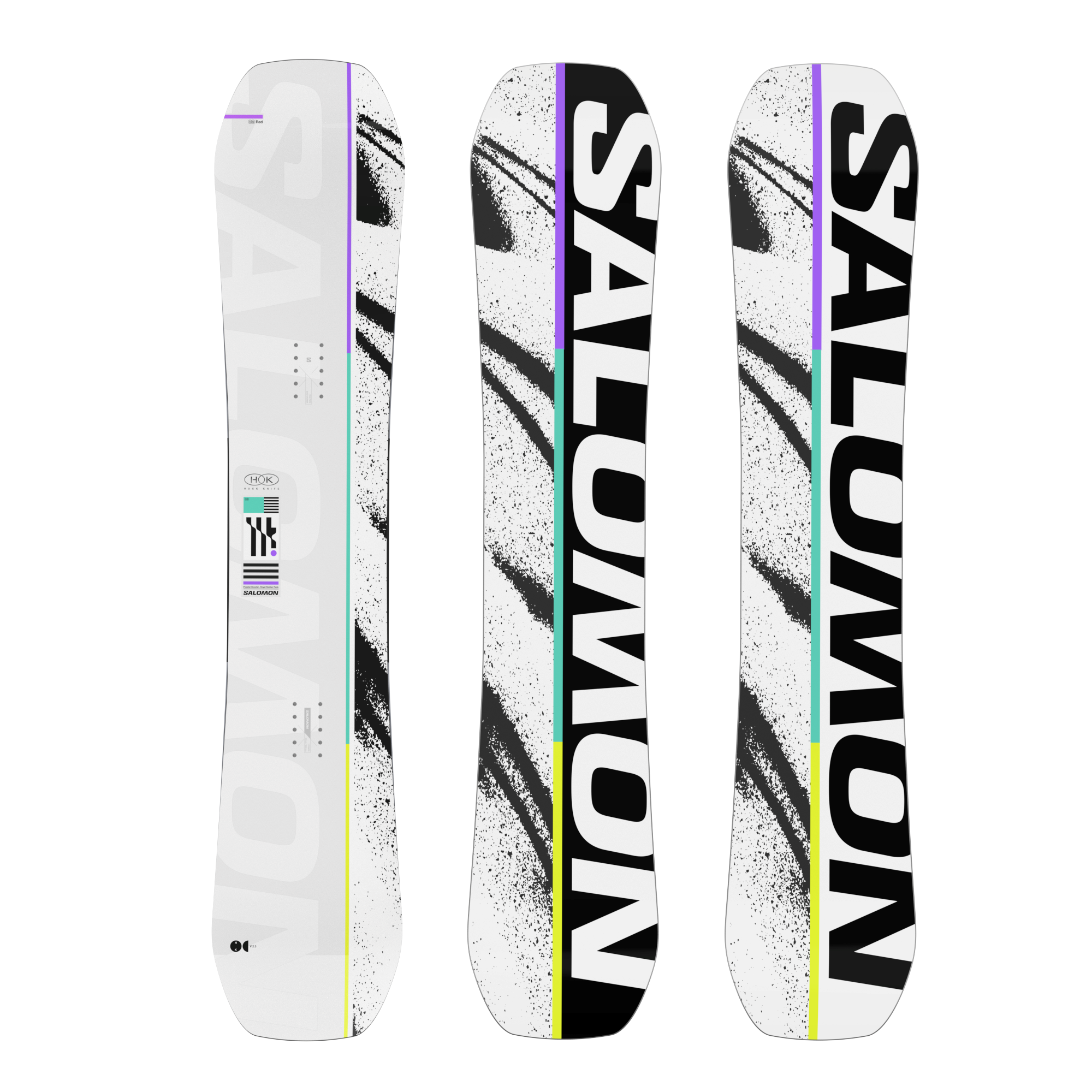 スノーボード SALOMON HUCK KNIFE 155 SALOMON HUCK スノーボード KNIFE 155