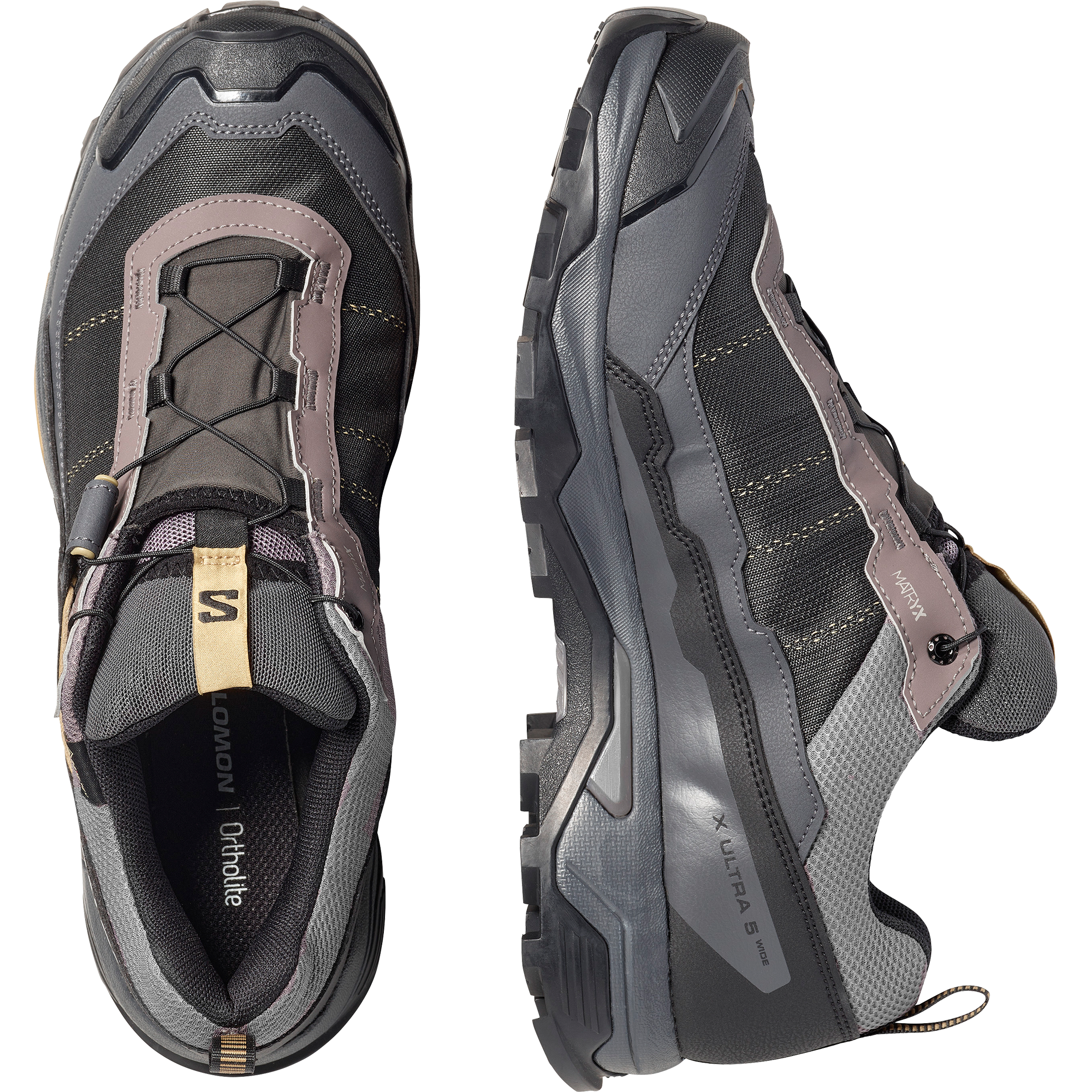 X ULTRA 5 WIDE GORE-TEX Grey | Salomon