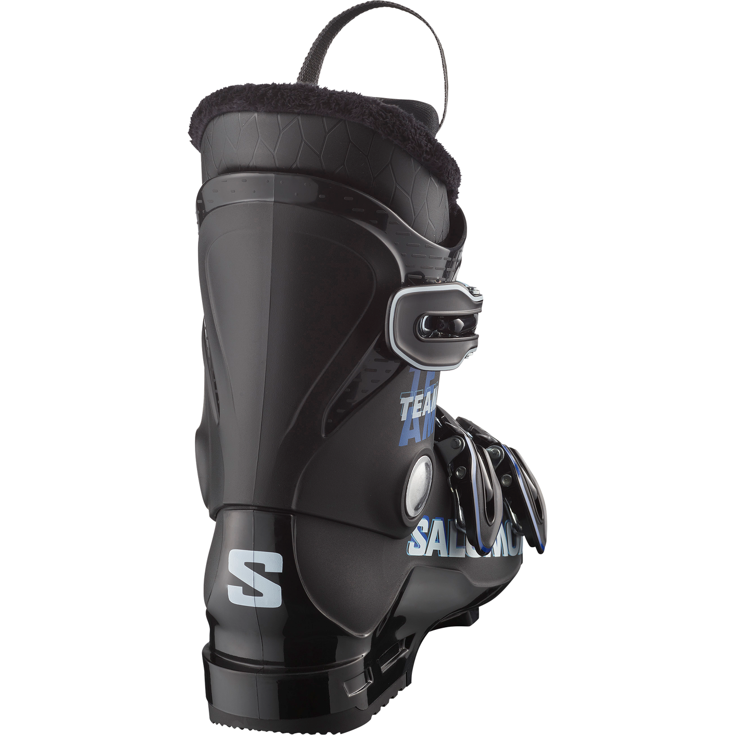 Детские горнолыжные ботинки Salomon Team T3, цвет: Чёрный / Синий — фото 2