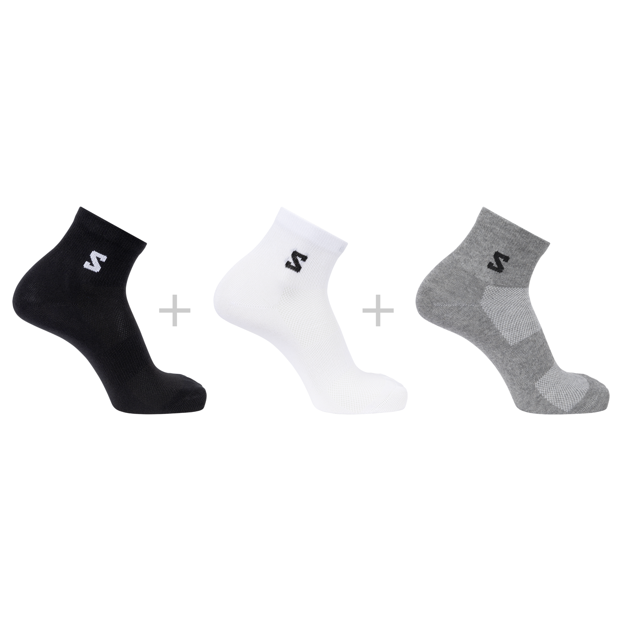Main product image of EVERYDAY LITE QUARTER 3-PACK - Unisex Socks
