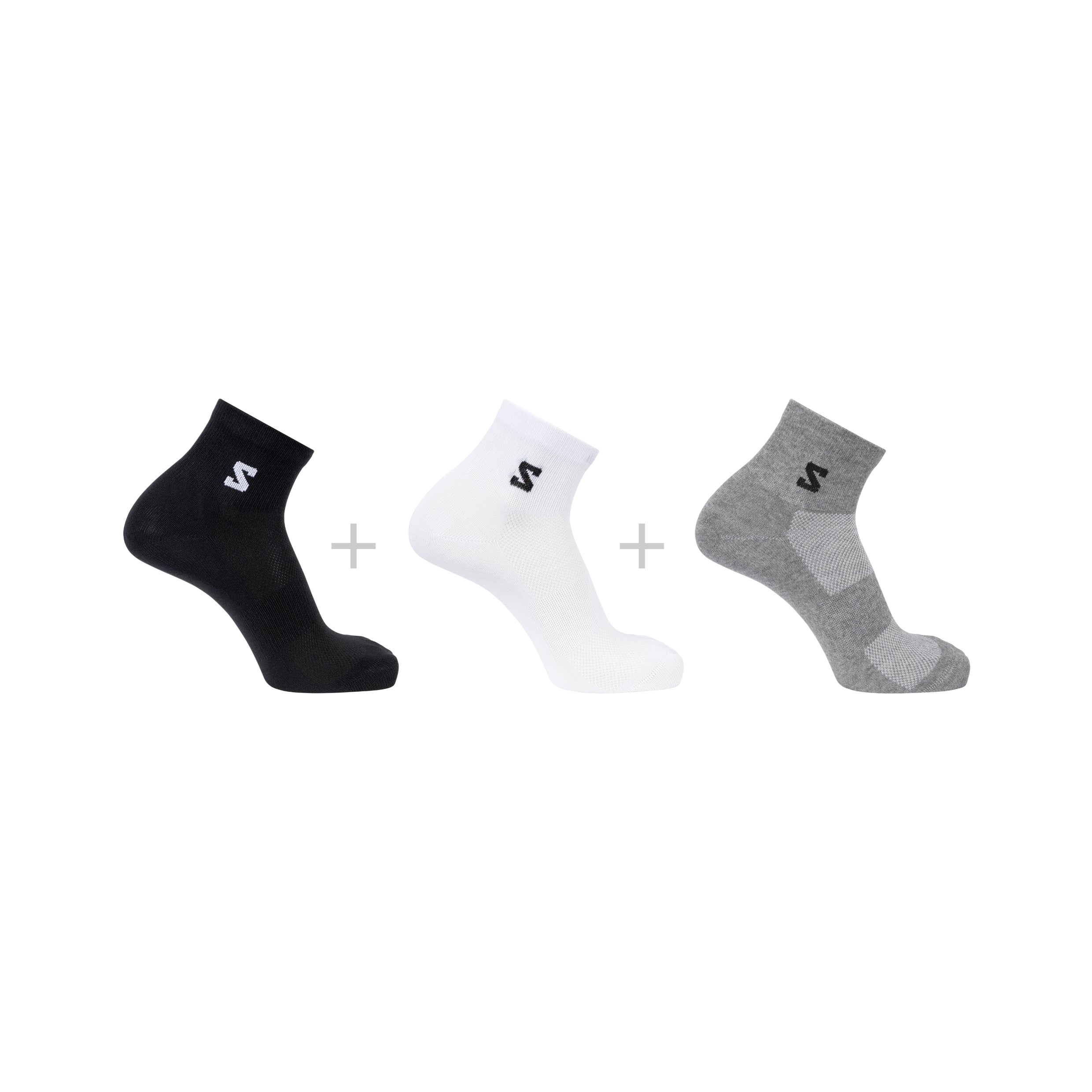 Główny obraz produktu EVERYDAY LITE QUARTER 3-PACK - Skarpety unisex