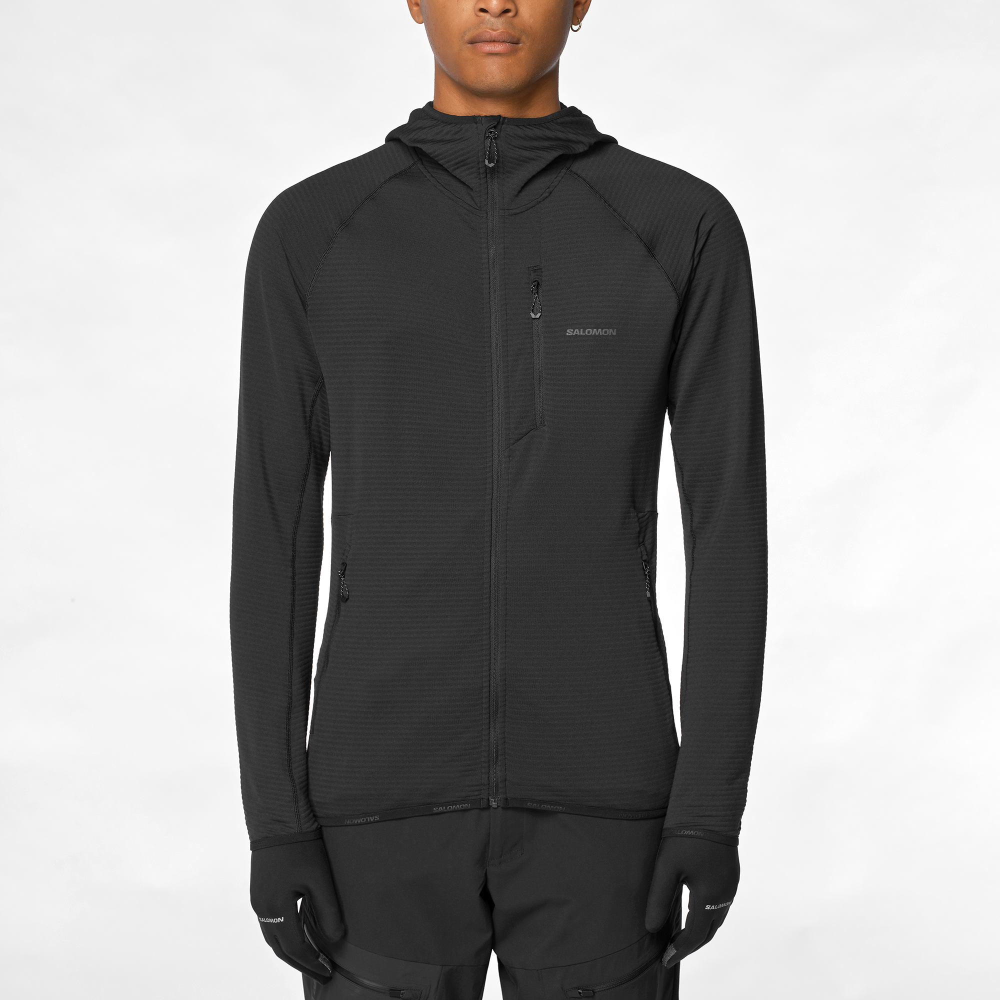 高級！3点セット ELAN 152/ SALOMON 27.5 /FLUX M ESSENTIAL LIGHTWARM Black | Salomon