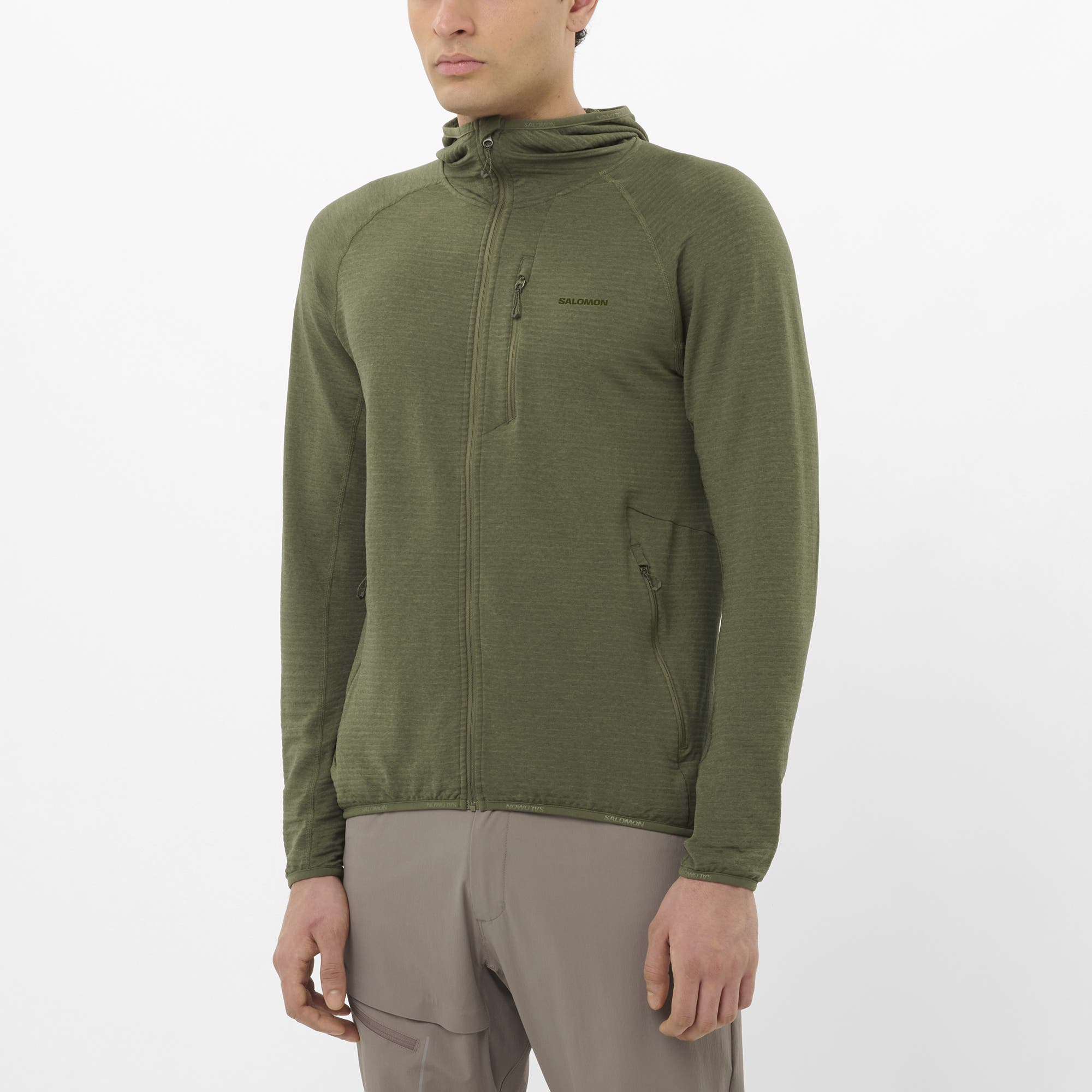 Image principale du produit ESSENTIAL LIGHTWARM - Couche intermédiaire à capuche pour homme