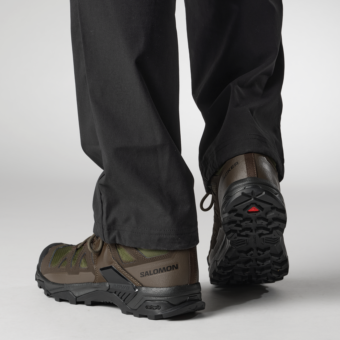 Обувь Salomon X Ultra Tracker GORE-TEX, цвет: Зелёный / Земляной коричневый — фото 8