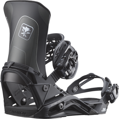 Крепления Salomon District Pro, цвет: Чёрный