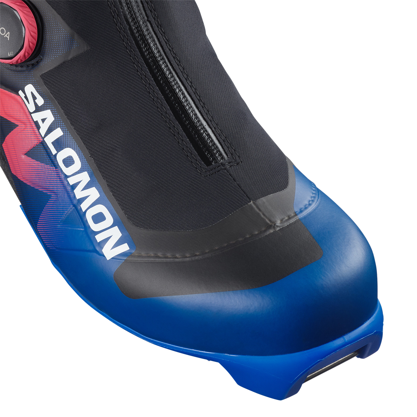 Лыжные ботинки Salomon Equipe Race Skate BOA, цвет: Чёрный / Синий — фото 4