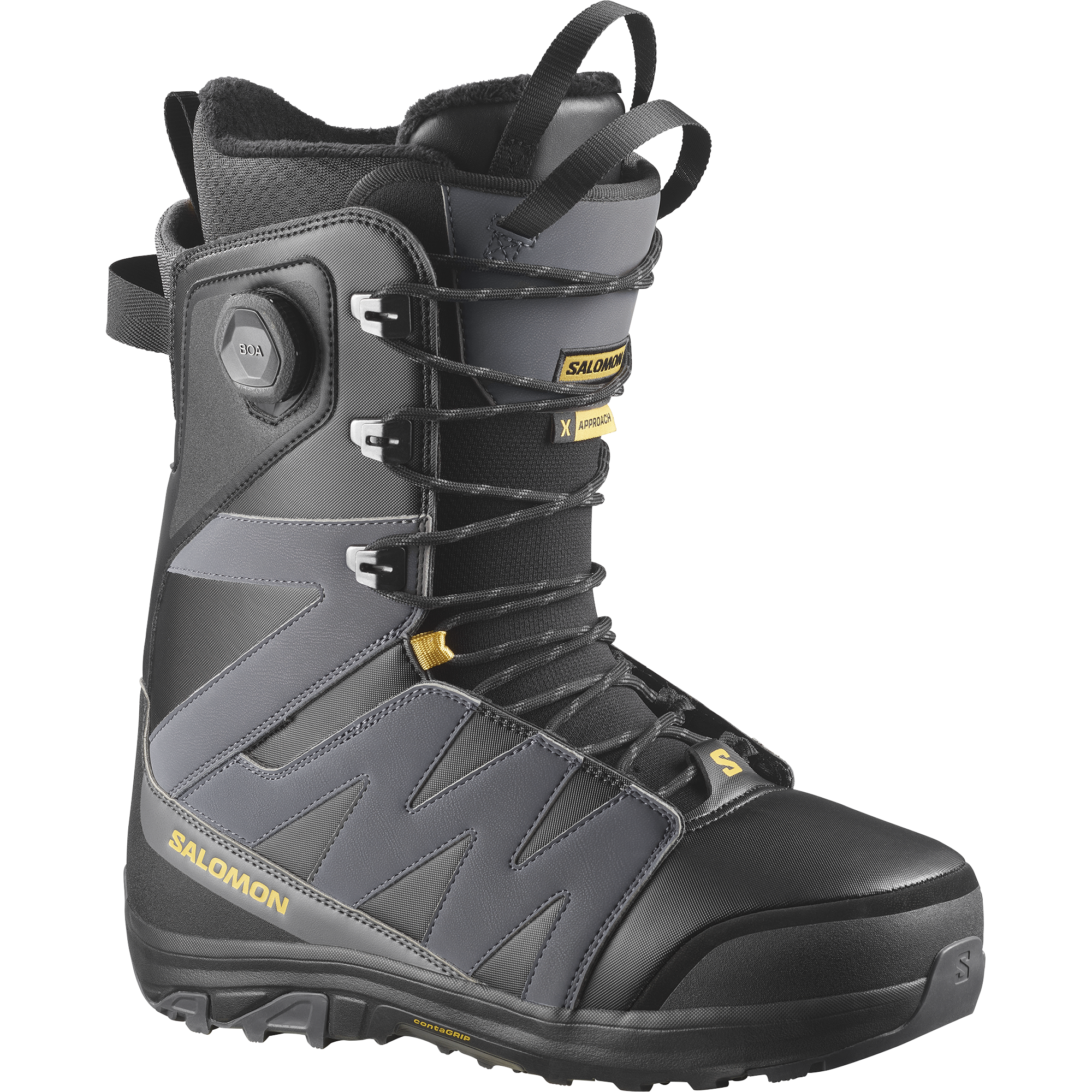Black / Asphalt / Spicy Mustard