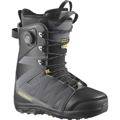 Обувь Salomon X Approach Lace SJ BOA, цвет: Чёрный / Асфальтовый