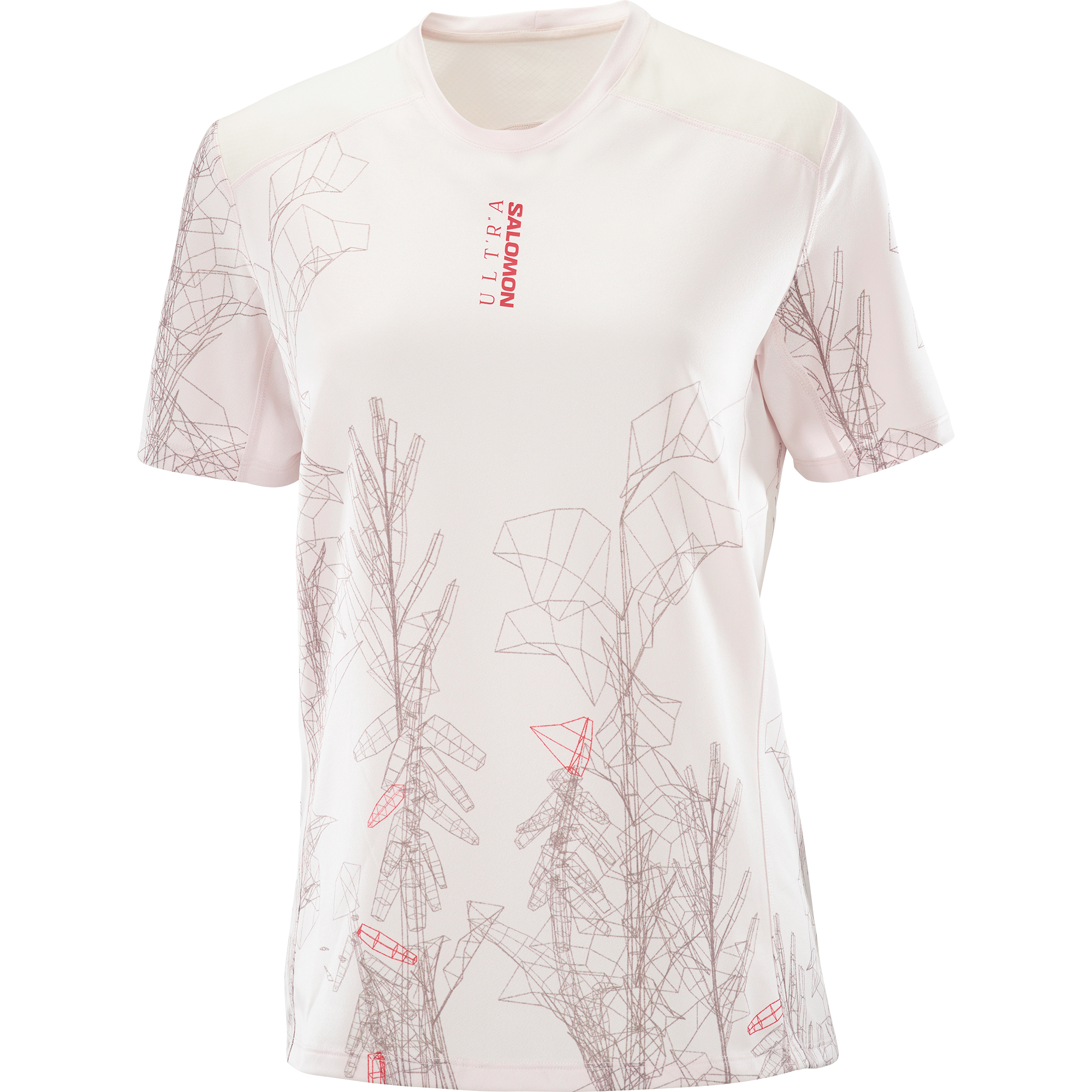 S/LAB SALOMON ULTRA PRINT - Naisten lyhythihainen t-paita