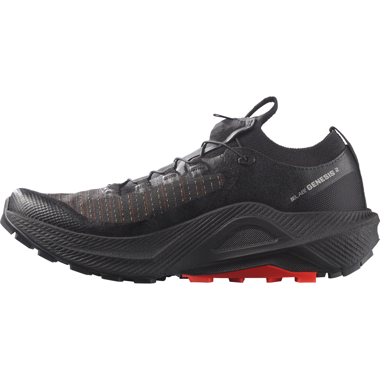 Кроссовки Salomon S/LAB Genesis 2, цвет: Чёрный / Красный — фото 3
