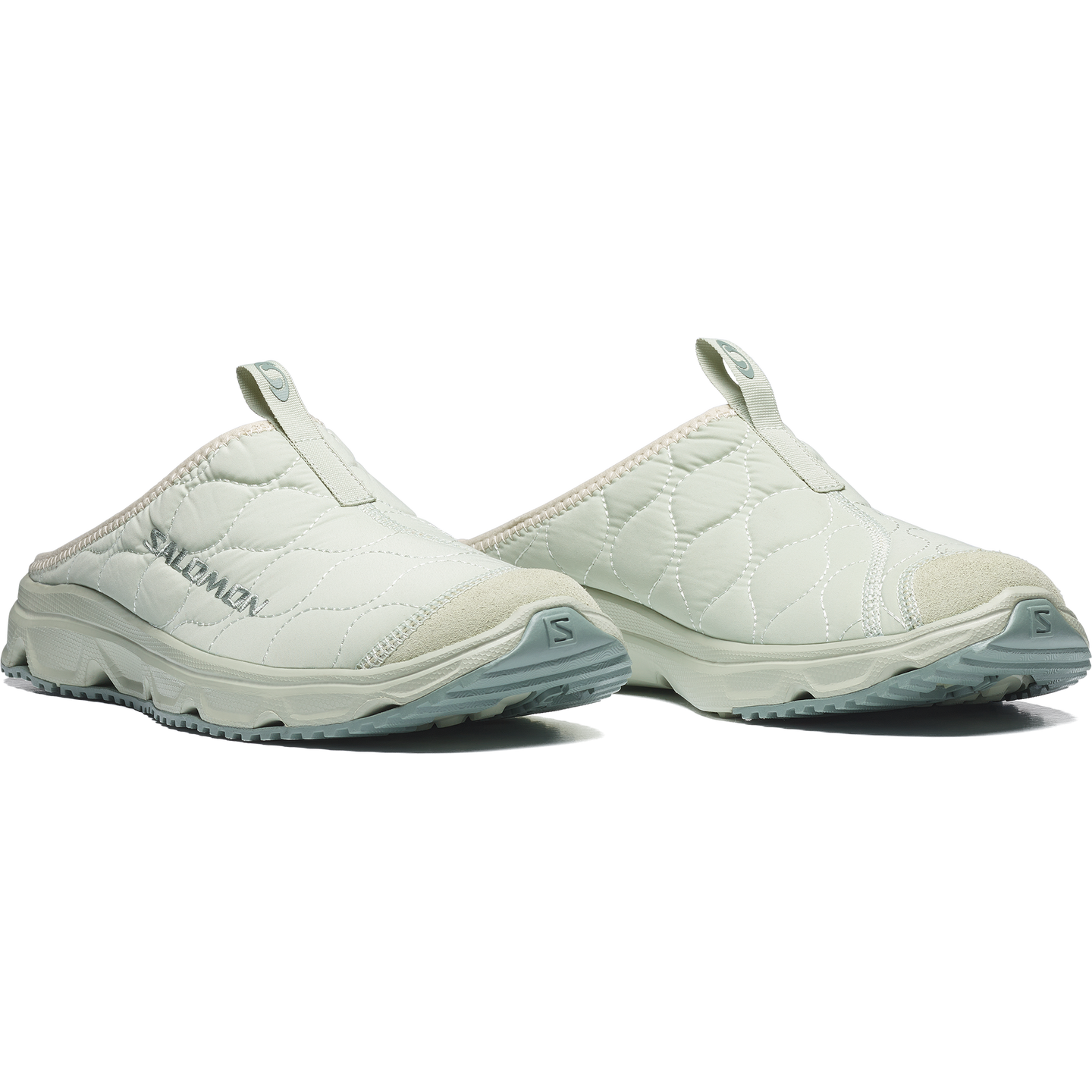 Сандалии Salomon RX Slide 3.0 ATQ, цвет: Морской пенный / Зелёный — фото 3
