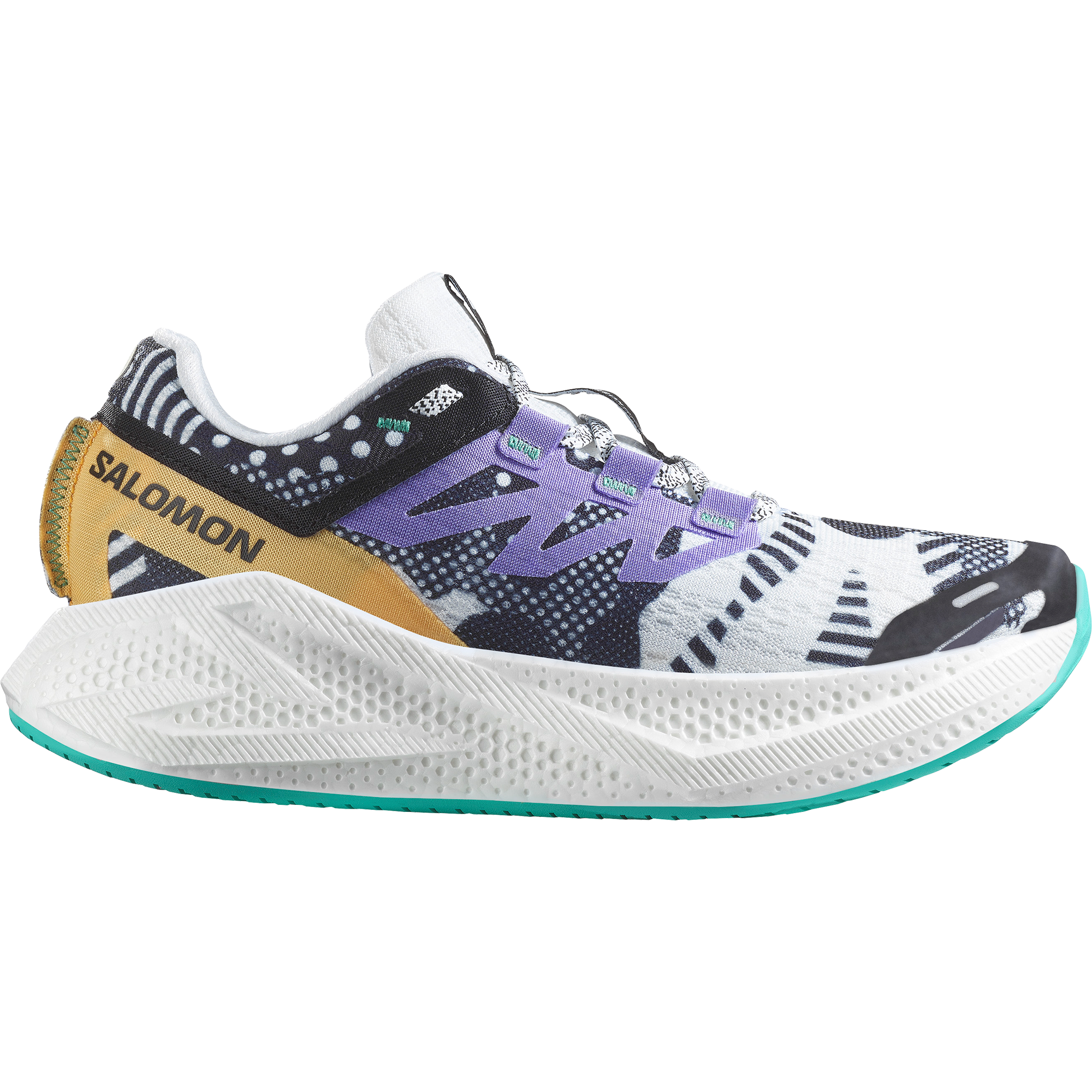 新品SALOMON AERO GLIDE 3 ホワイト/ウィローハーブ 25cm Salomon Aero Glide 3 Running Shoes Womens | Christy Sports