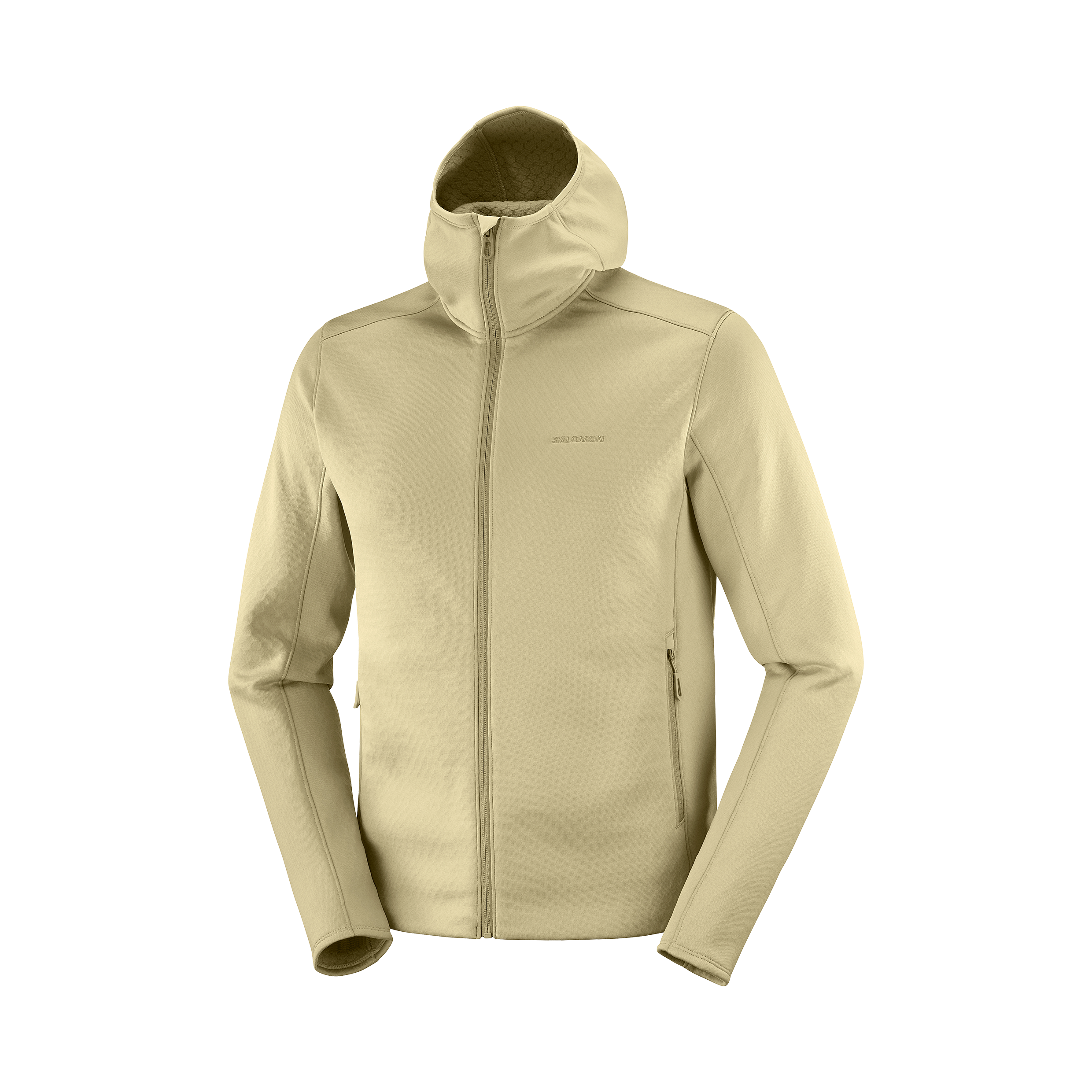 OUTLINE WARM Men's Midlayer Jacket with hood | Salomon