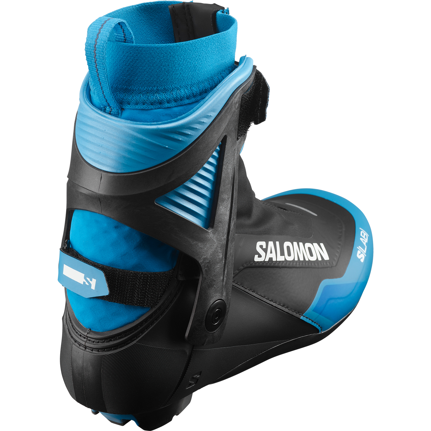 Детские ботинки Salomon S/LAB Skiathlon CS Junior, цвет: Чёрный / Синий — фото 2