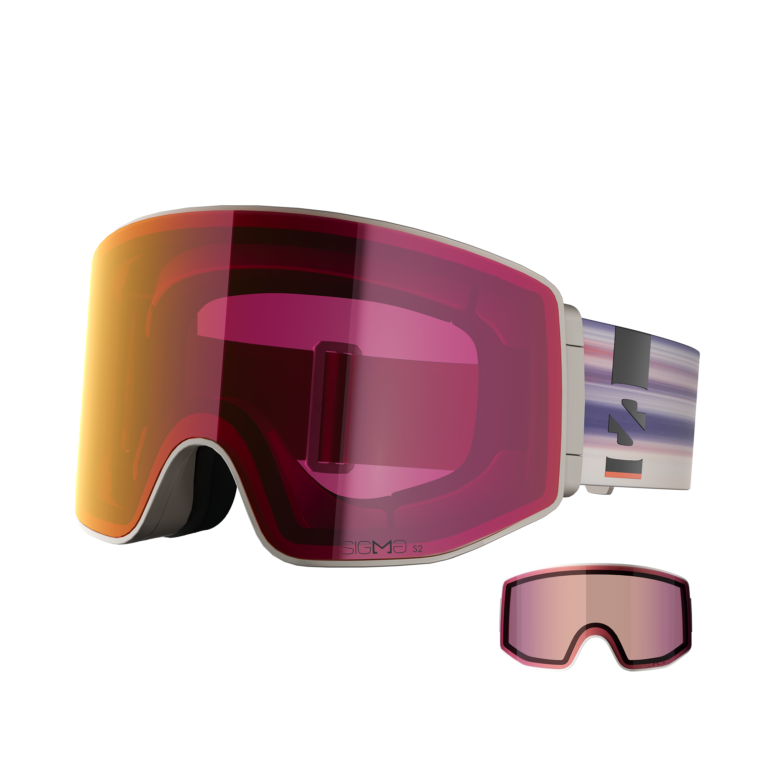 SENTRY PRIME SIGMA (and EXTRA LENS) Black | Salomon