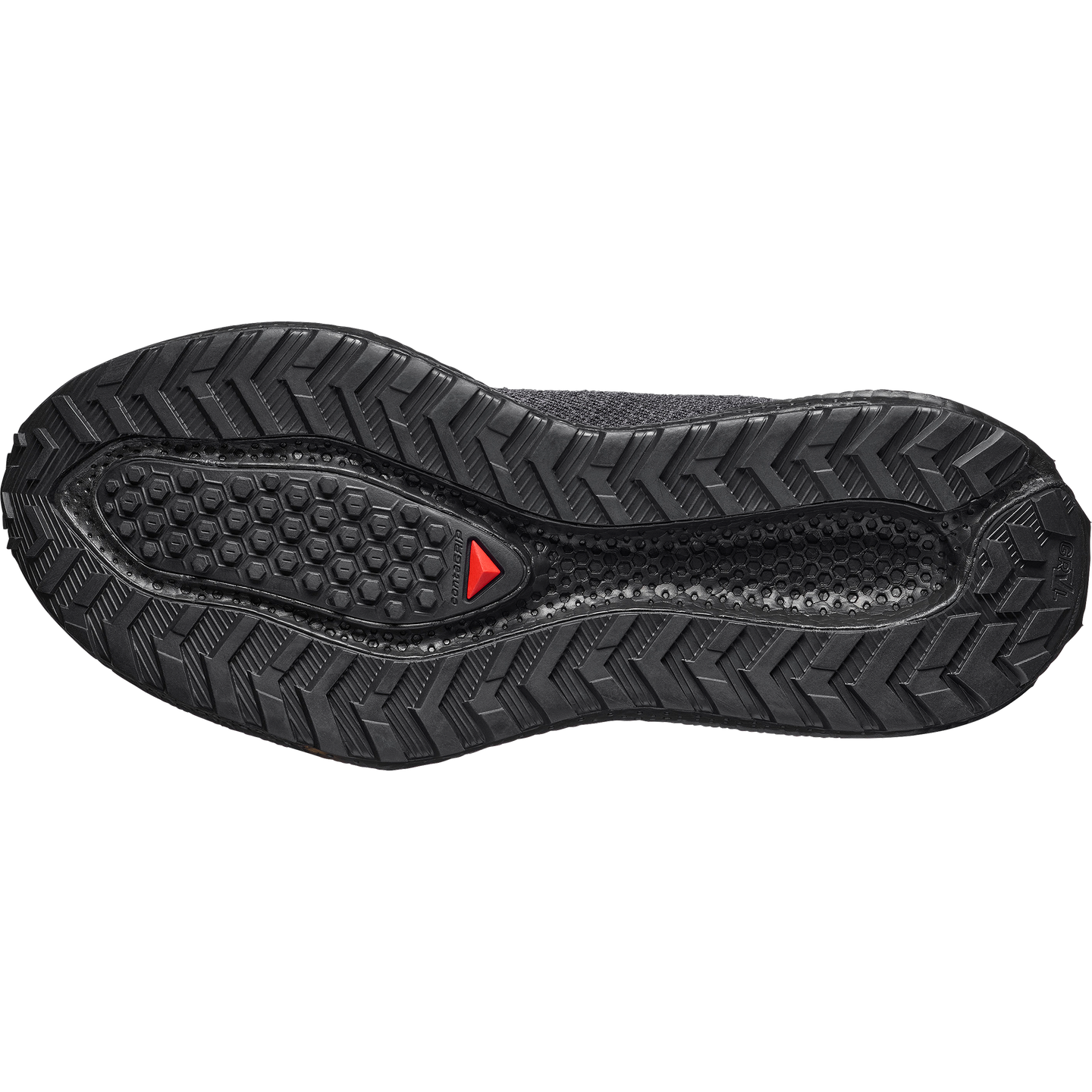 Кроссовки Salomon Aero Glide 4 Grvl, цвет: Чёрный / Асфальтовый — фото 7
