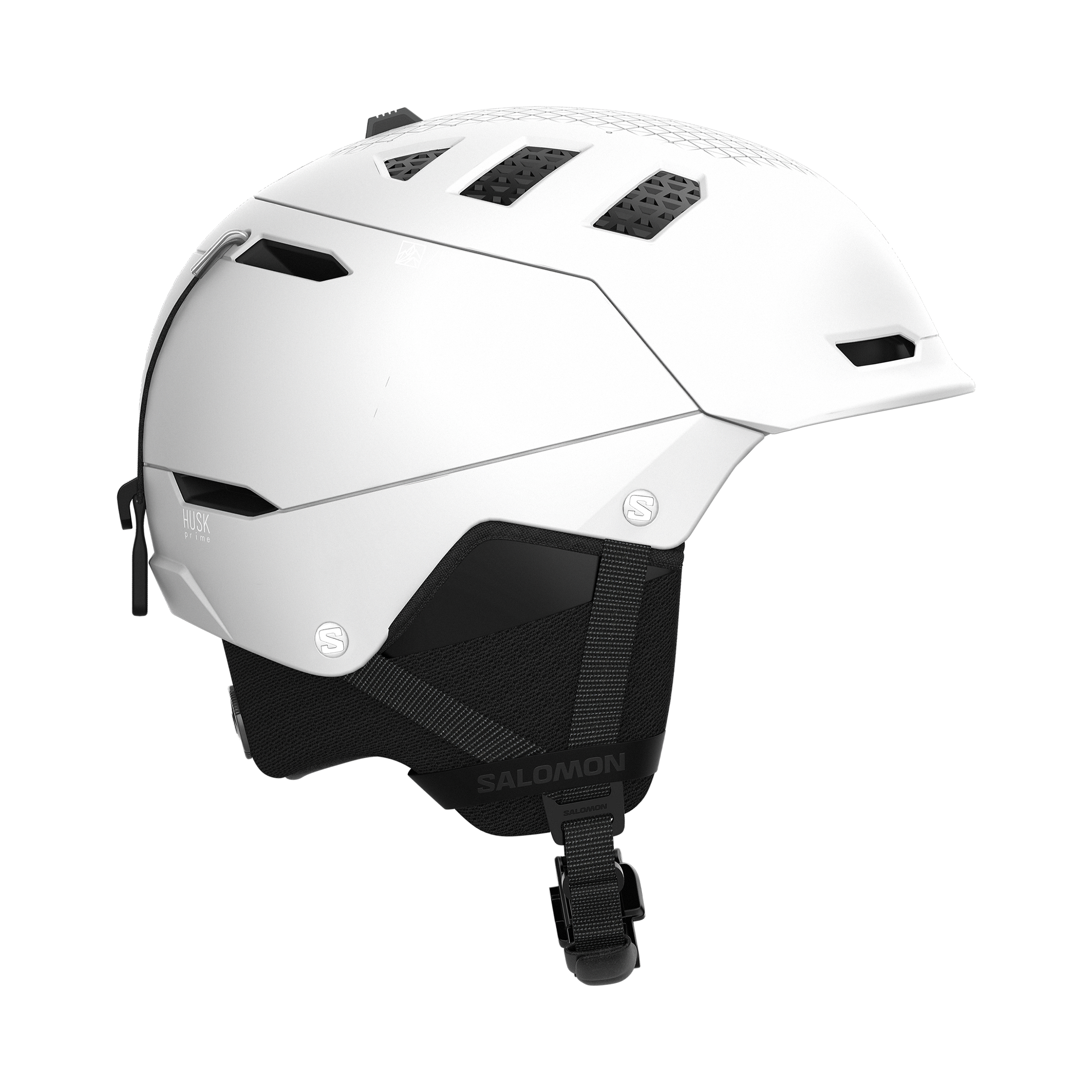 サロモン ハスク プライム ヘルメット L ホワイト HUSK PRIME MIPS White | Salomon