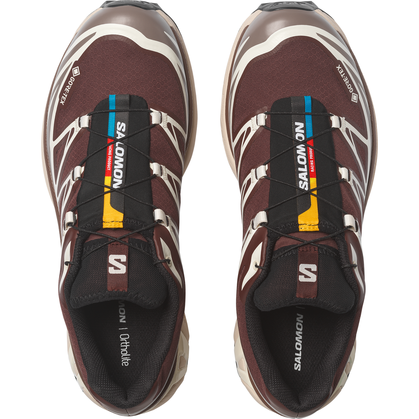 Кроссовки Salomon XT-6 GORE-TEX, цвет: Шоколадный / Железный — фото 2