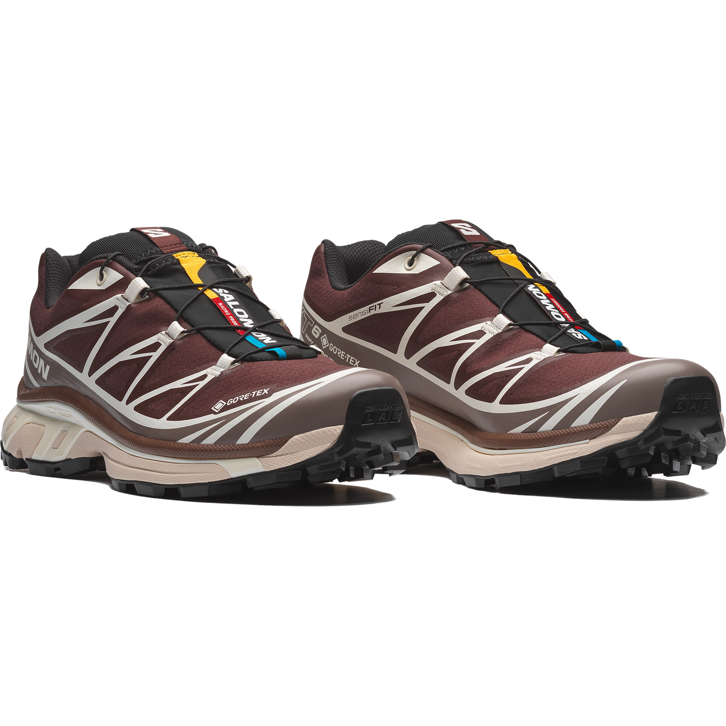 Кроссовки Salomon XT-6 GORE-TEX, цвет: Шоколадный / Железный — фото 3