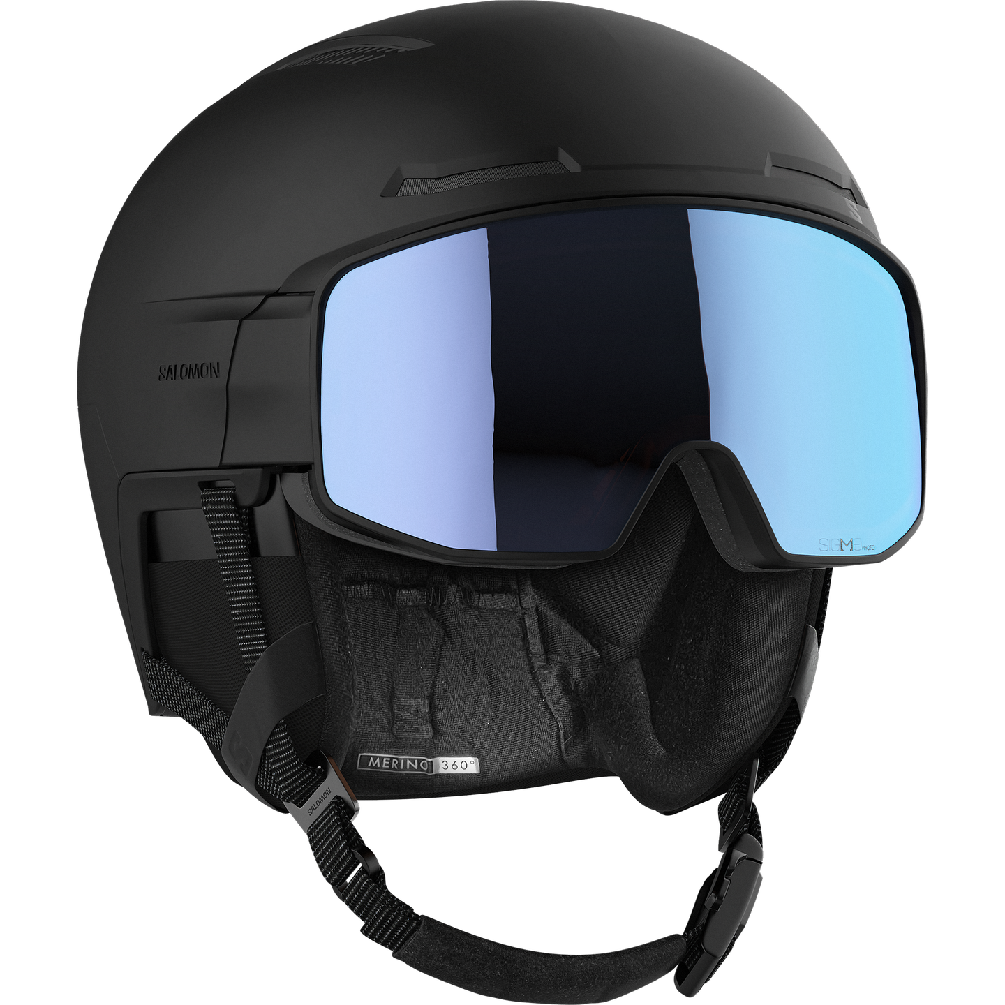 Шлем Salomon Driver Prime Sigma Photo Mips, цвет: Чёрный — фото 1