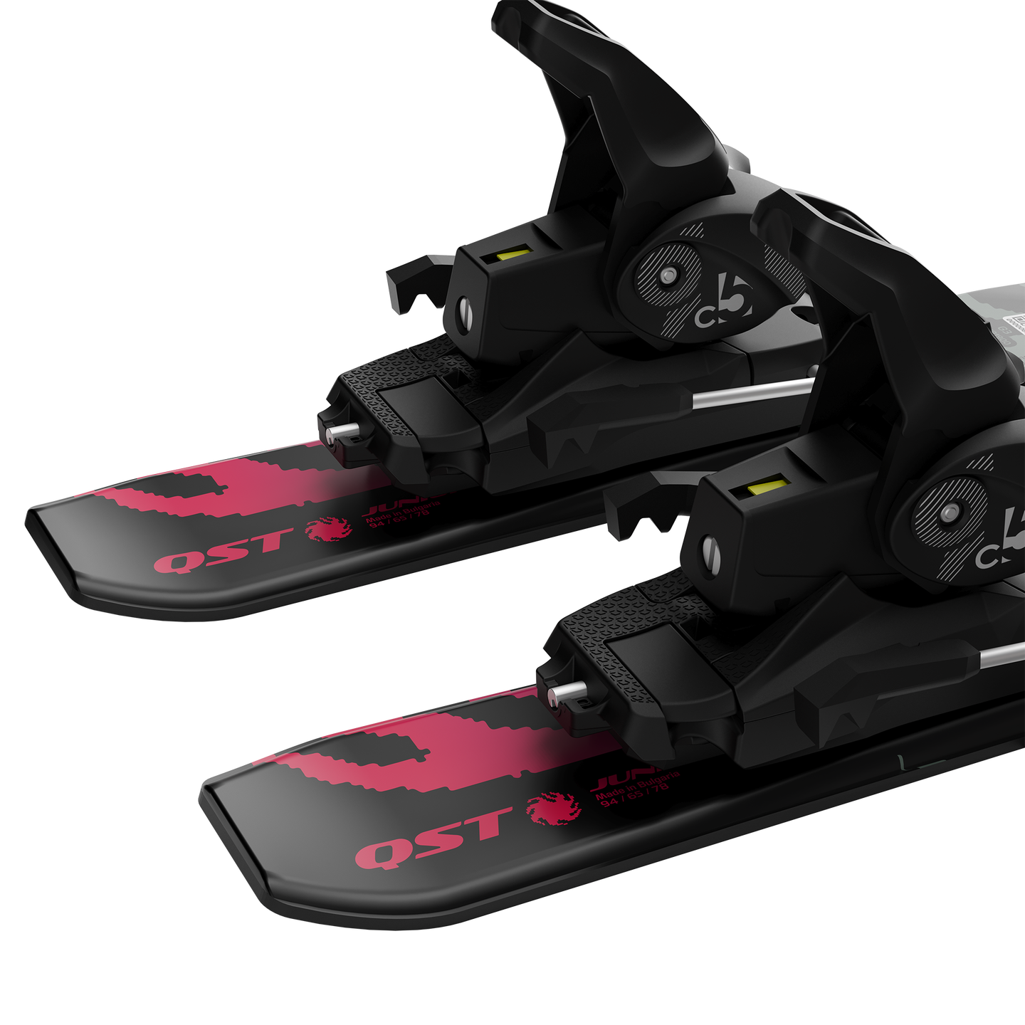 Лыжи Salomon Qst Black XS (and C5), цвет: Чёрный / Неоновый — фото 4