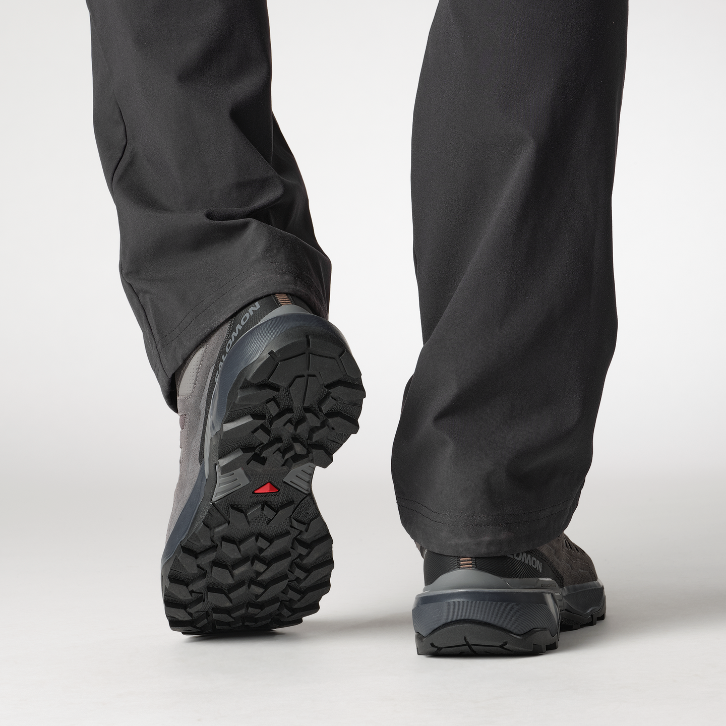Обувь Salomon X Ultra 360 Leather MID GORE-TEX, цвет: Тёмно-серый / Асфальтовый — фото 8