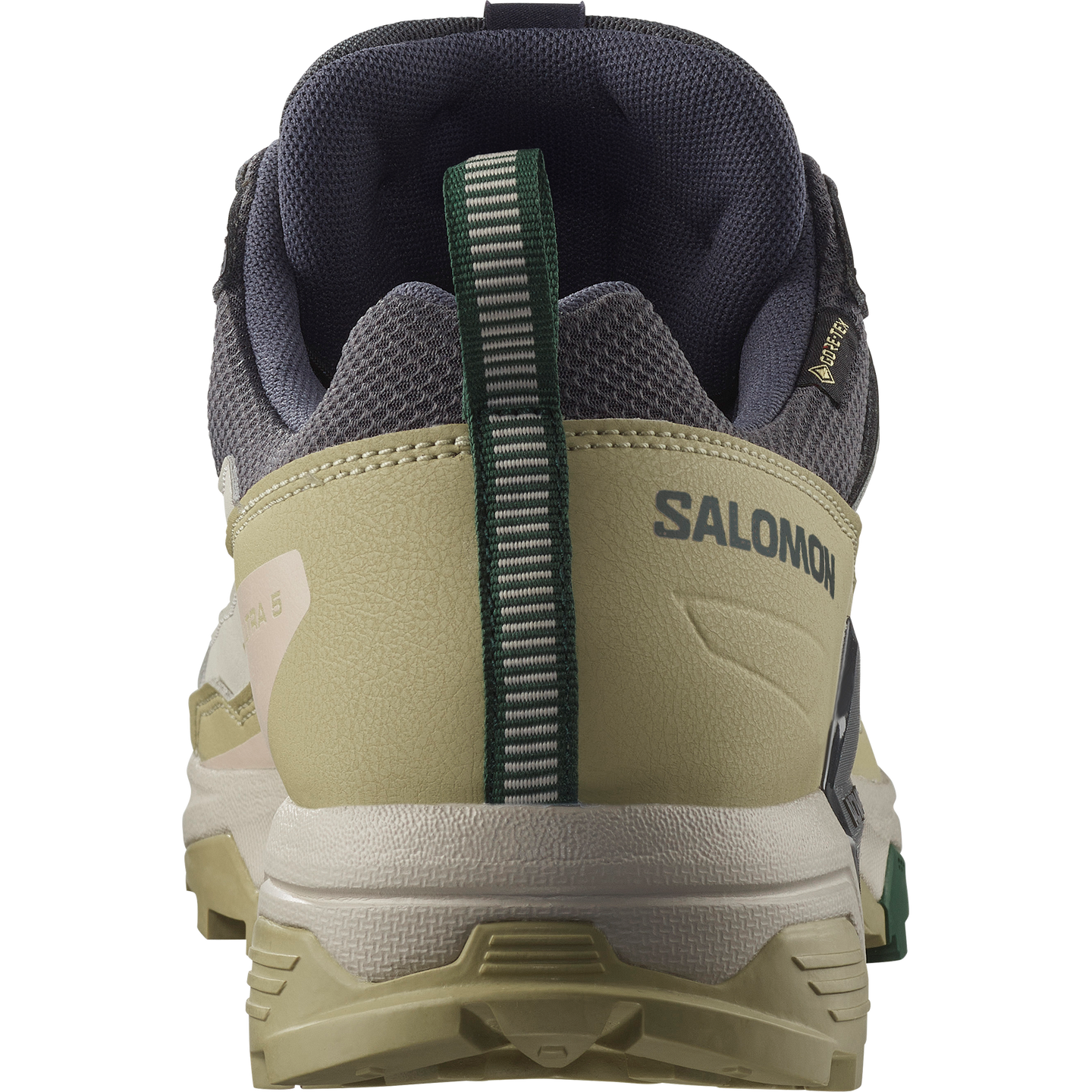 Обувь Salomon X Ultra 5 GORE-TEX, цвет: Асфальтовый / Серый зелёный — фото 5