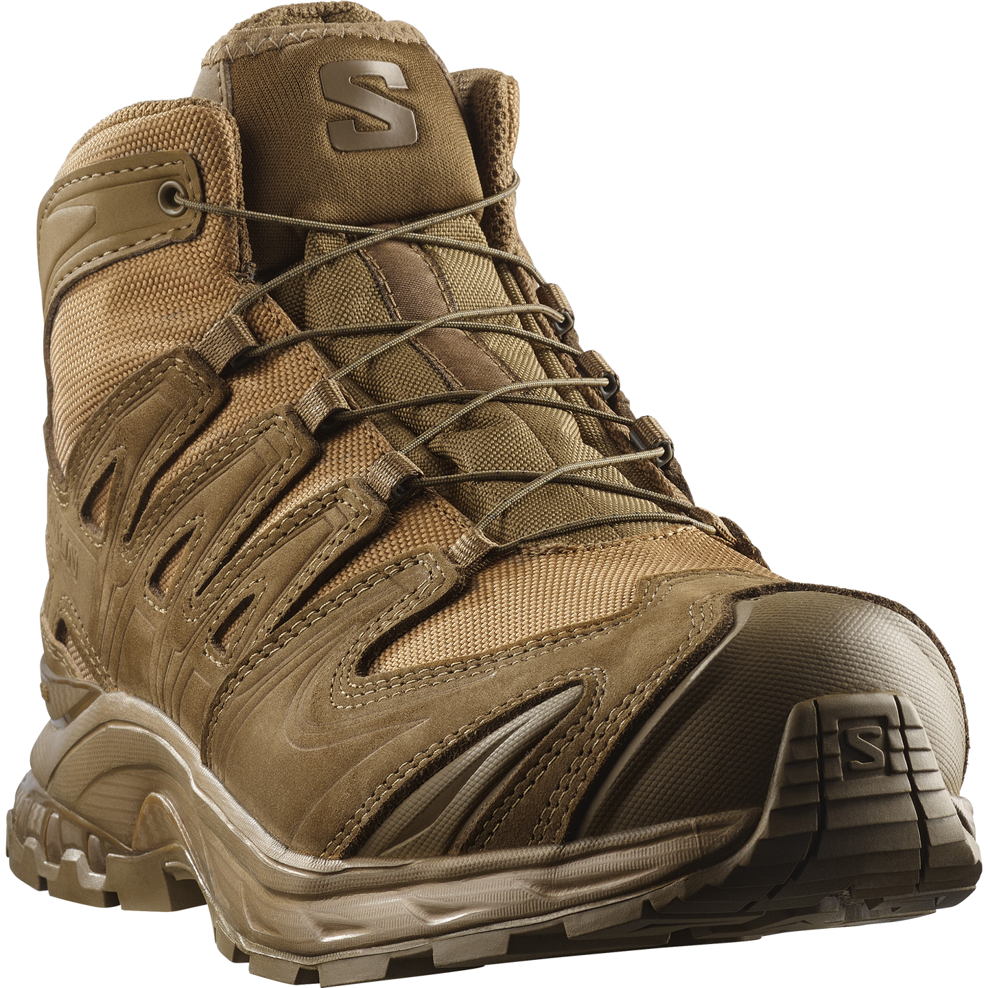 Ботинки Salomon XA Forces Mid Gore-Tex, цвет: Коричневый — фото 4
