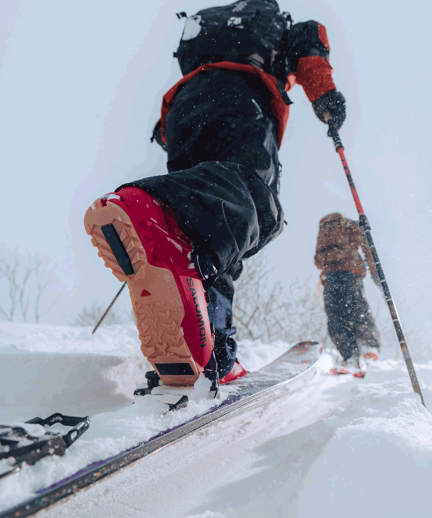 Ботинки Salomon S/LAB Shift Alpha Boa®, цвет: Малиновый / Чёрный — фото 3