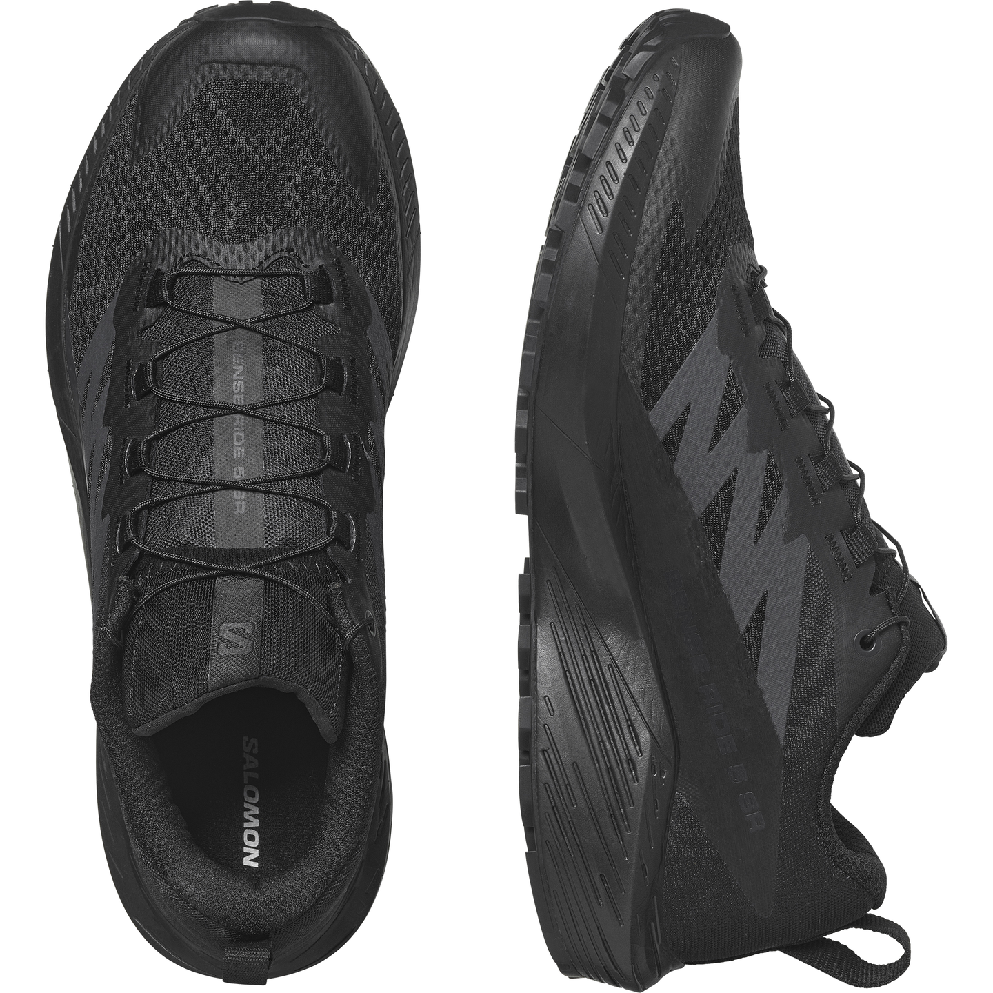 Кроссовки Salomon Sense Ride 5 SR, цвет: Чёрный — фото 2
