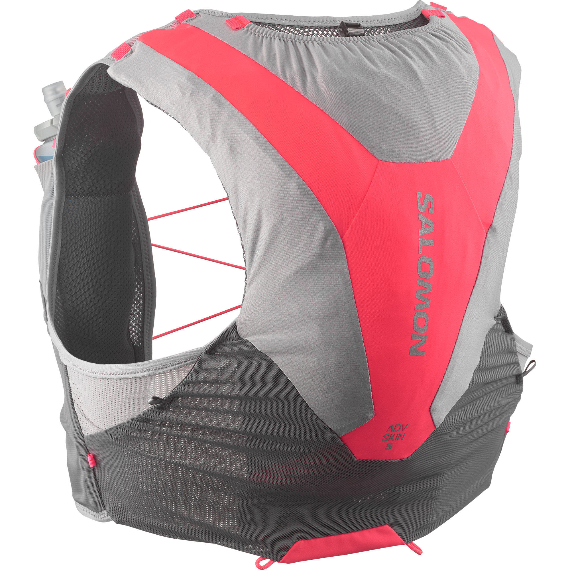 サロモンADVSKIN5 Ｍsize ADV SKIN 5 SET Unisex Running Vest with flasks included