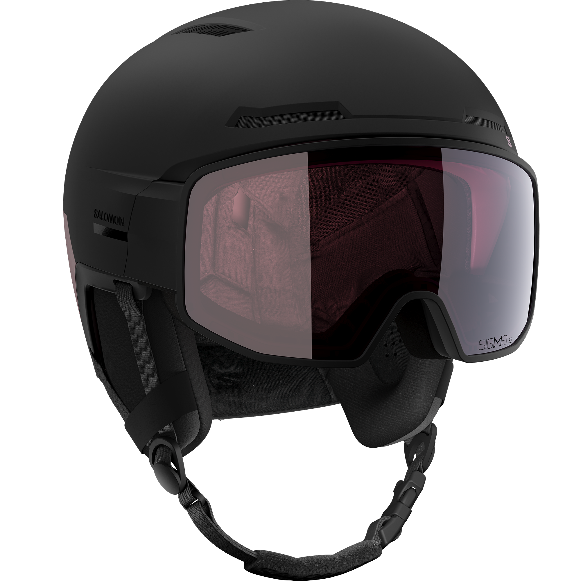 casque ski salomon driver Pro Sigma MIPS Helmet Grey Violet S by reducing the rotational force transmitted to the brain.In terms of comfort Casque Salomon Driver Pro, l'équilibre