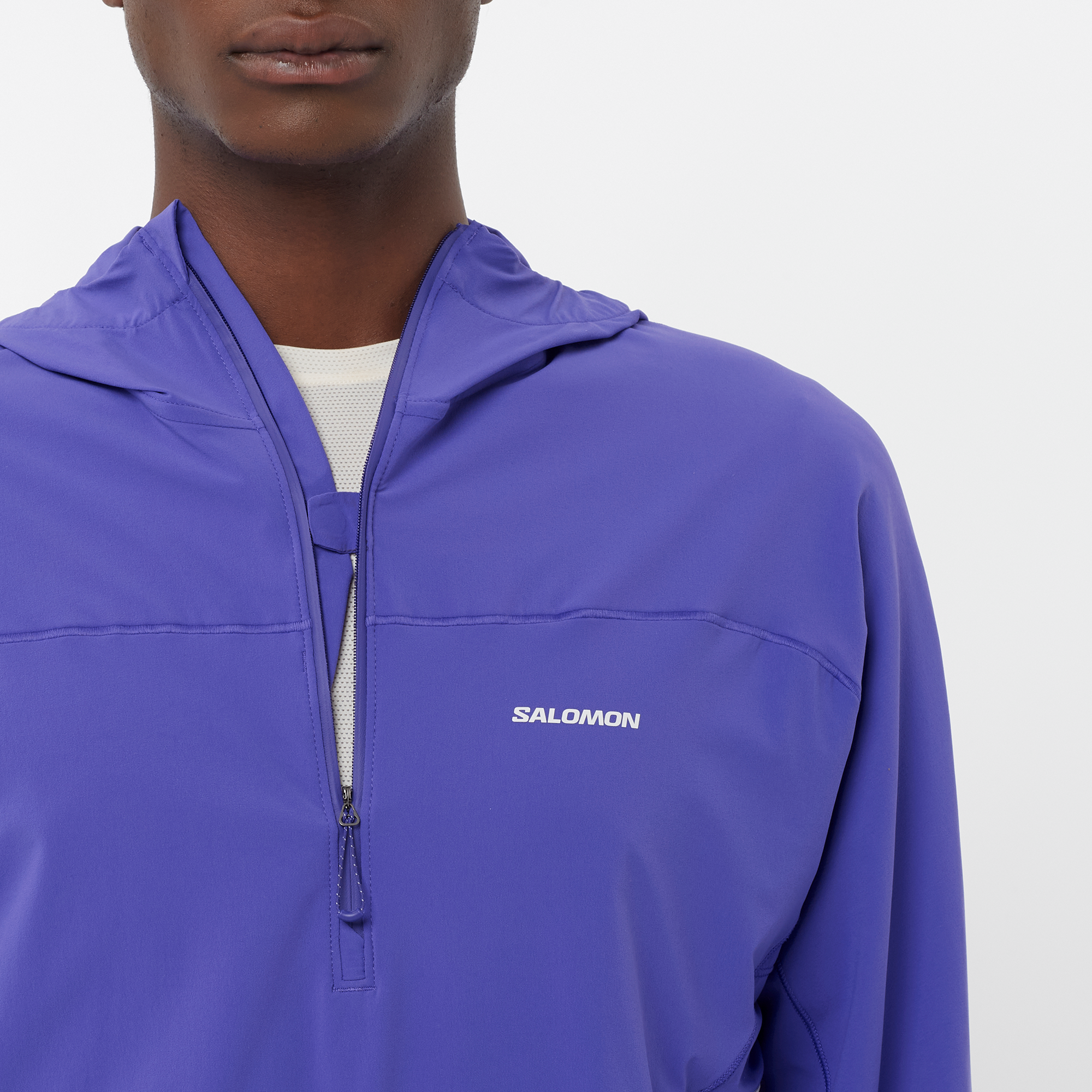 SENSE AERO HYBRID Men's Midlayer Jacket with hood | Salomon