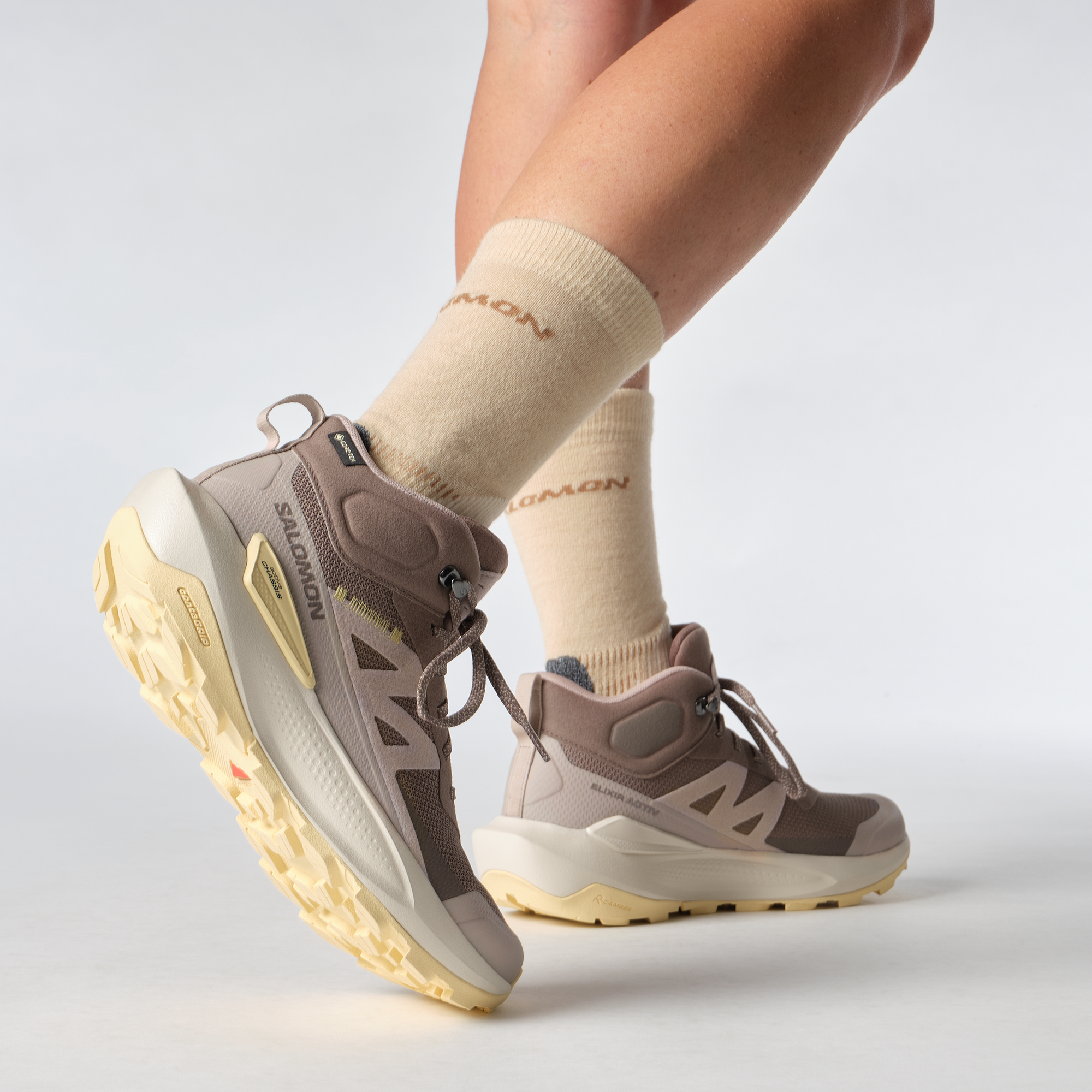ELIXIR ACTIV MID GORE-TEX Hiking & backpacking shoes - Women | Salomon