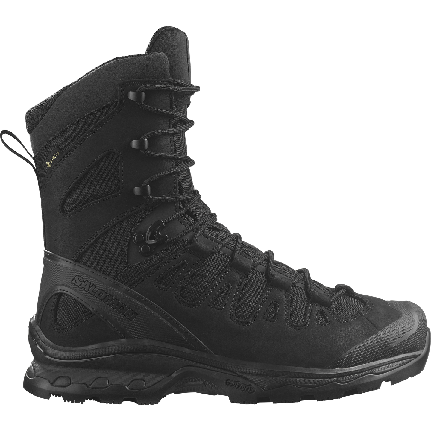 Обувь Salomon Quest 4D Forces 2 High GORE-TEX EN, цвет: Чёрный — фото 1