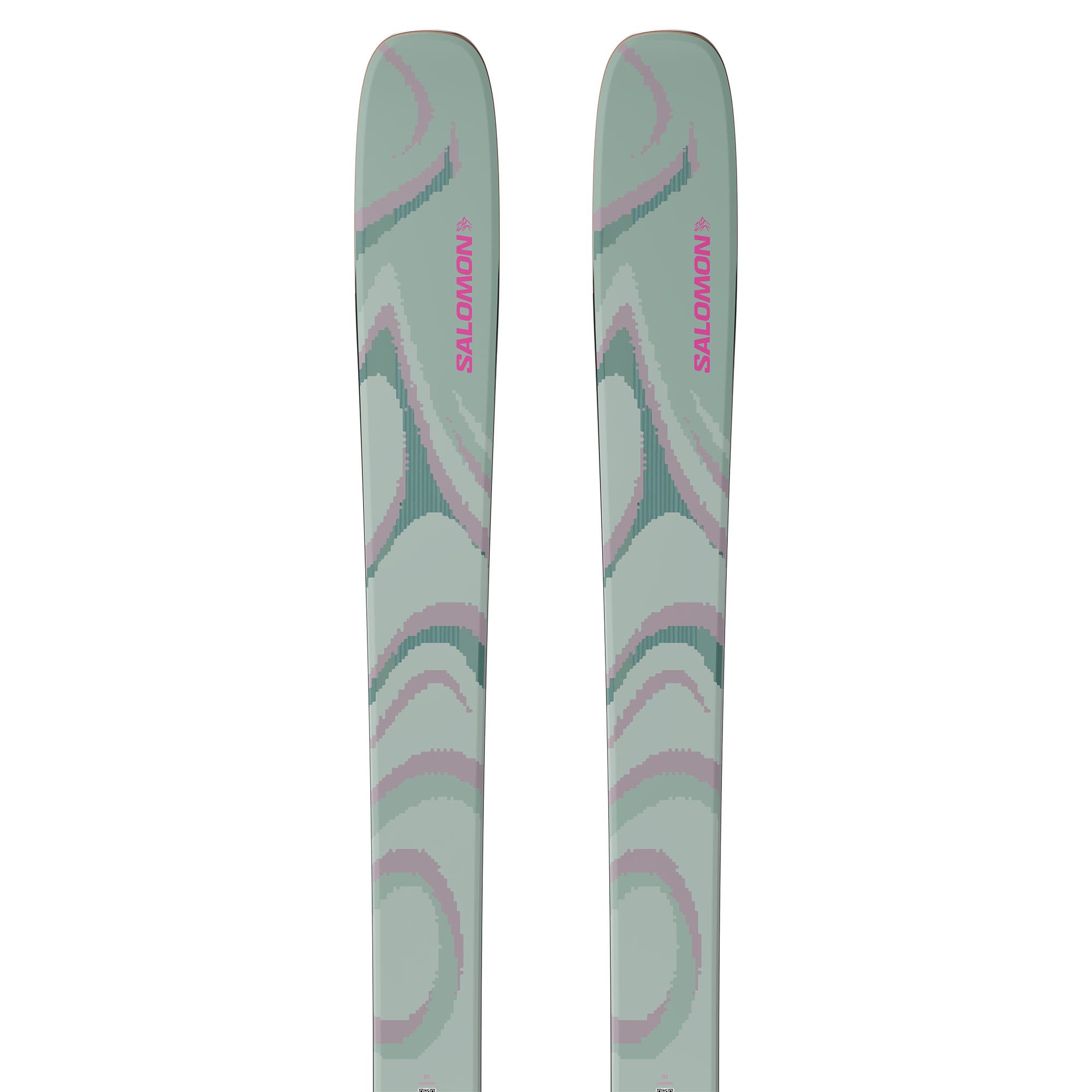 Image principale du produit QST 100 ICEBERG GREEN - Skis alpins - Freeride - Unisexe