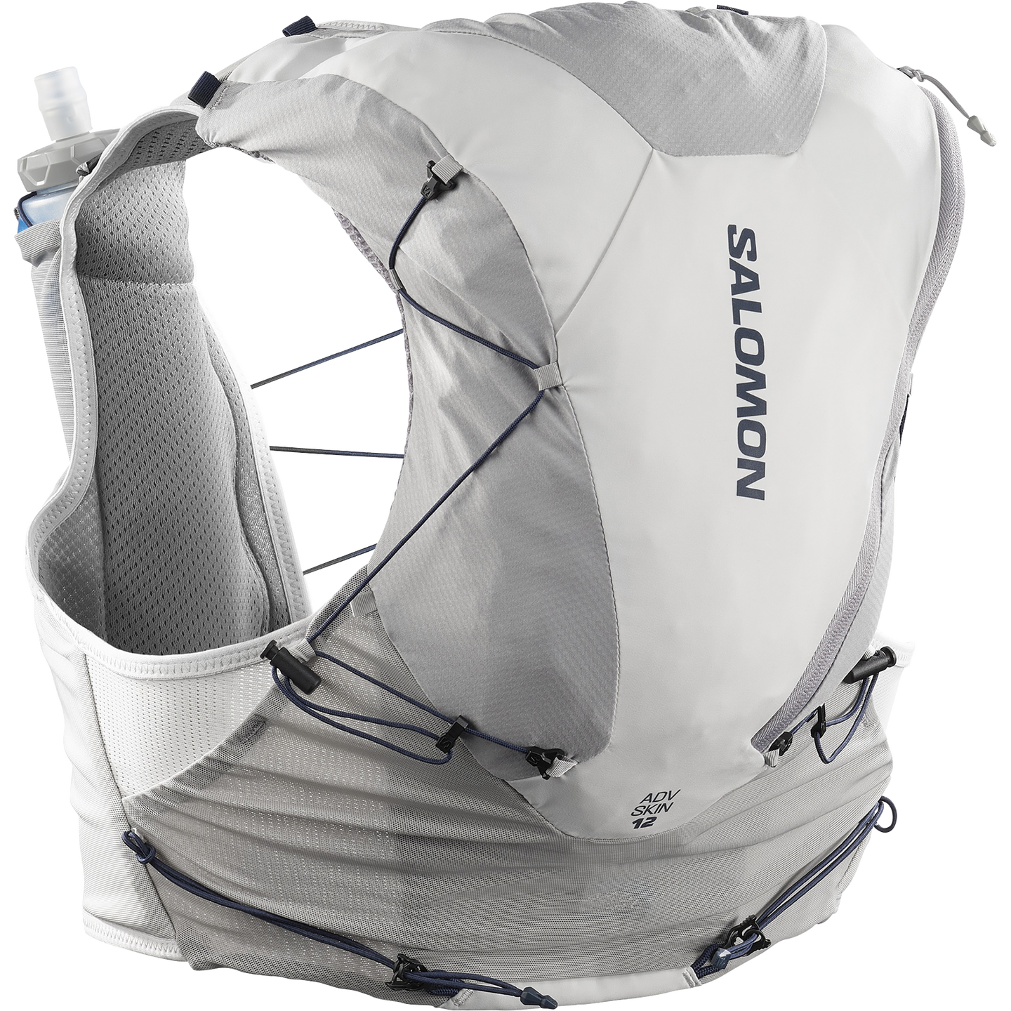Беговой жилет Salomon ADV Skin 12, цвет: Серый фиолетовый — фото 3