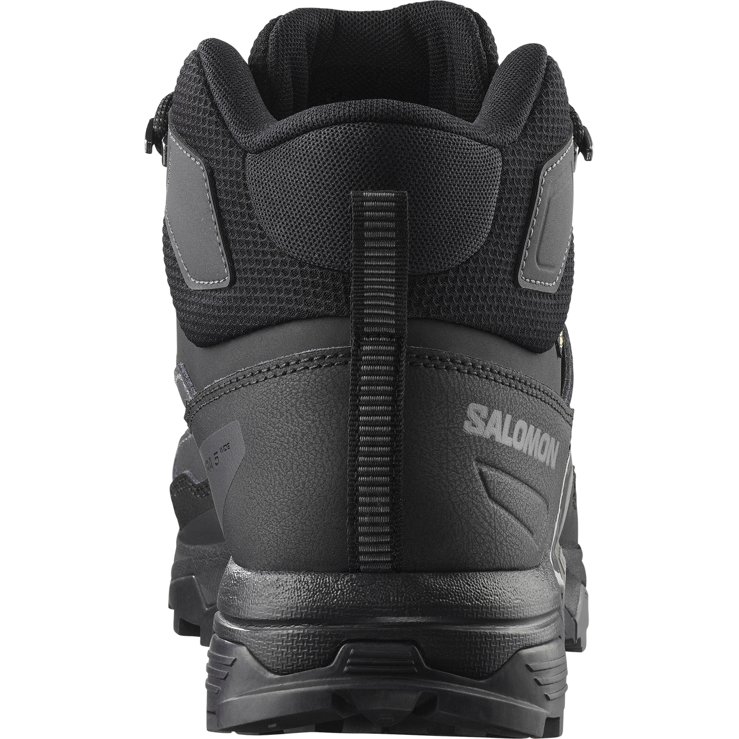 Обувь Salomon X Ultra 5 MID Wide GORE-TEX, цвет: Чёрный / Асфальтовый — фото 5