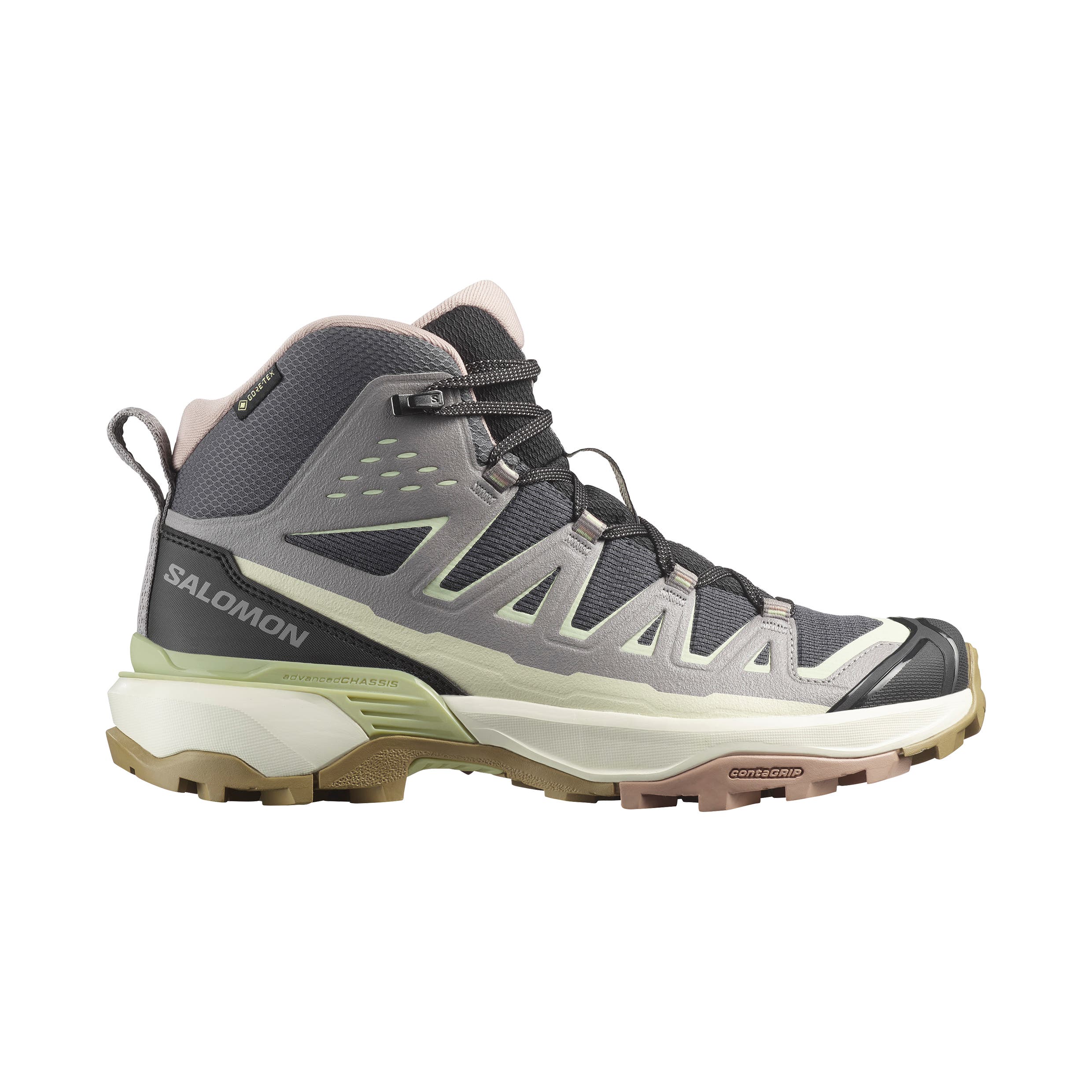 Główny obraz produktu X ULTRA 360 EDGE MID GORE-TEX - Buty do turystyki pieszej i wędrówek z plecakiem - Kobiety