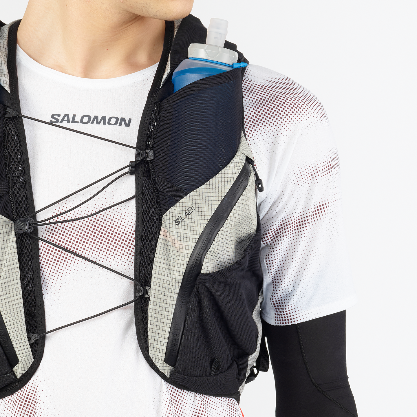 Рюкзак Salomon S/LAB Adventure 20, цвет: Чёрный / Белый — фото 2